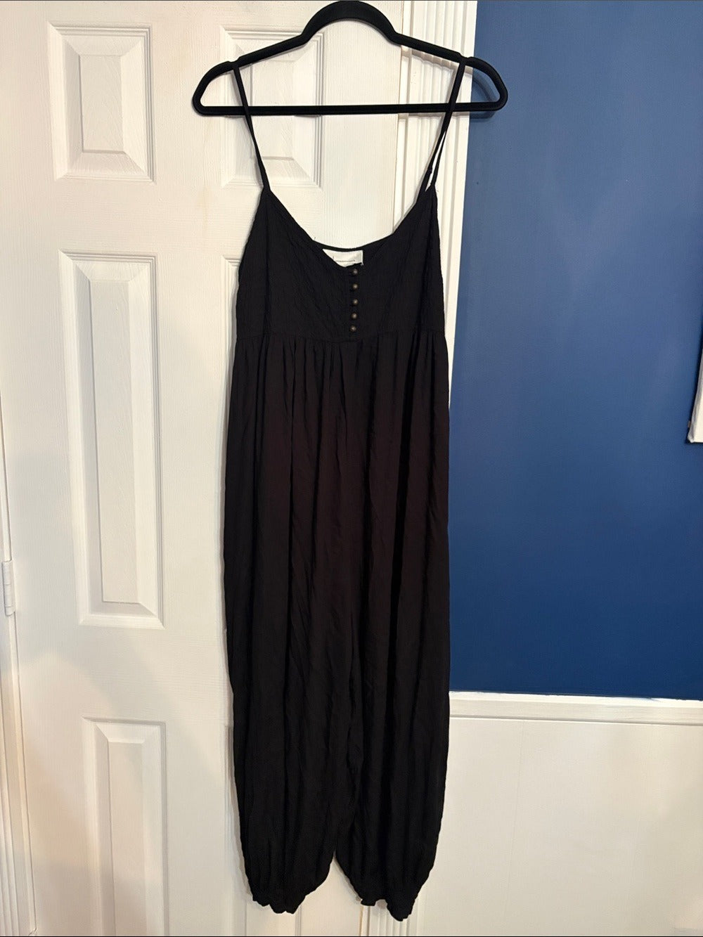 ANTHROPOLOGIE Vega Lounge Jumpsuit In Black - size M - Image 3