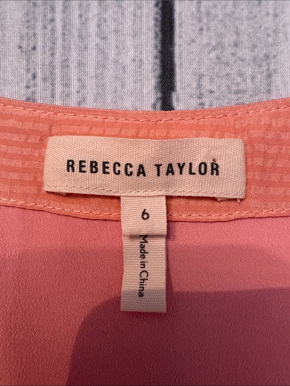 Rebecca Taylor Silk Flutter A-Line Dress - size 6 - Image 4