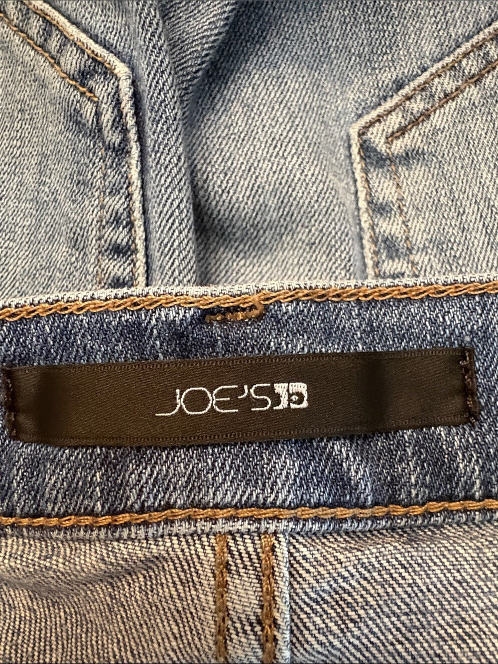 Joe's Jeans Kiana Distressed Frayed Hem Cut Off Denim Shorts - size 26 - Image 3