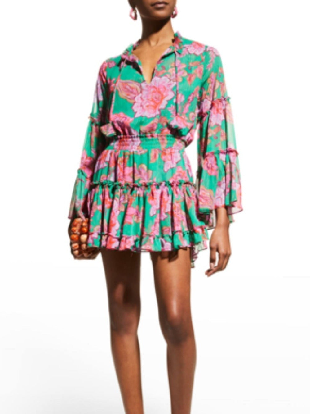 Misa Los Angeles Leeva Bell Sleeve Dress - M 🌟 - Image 1