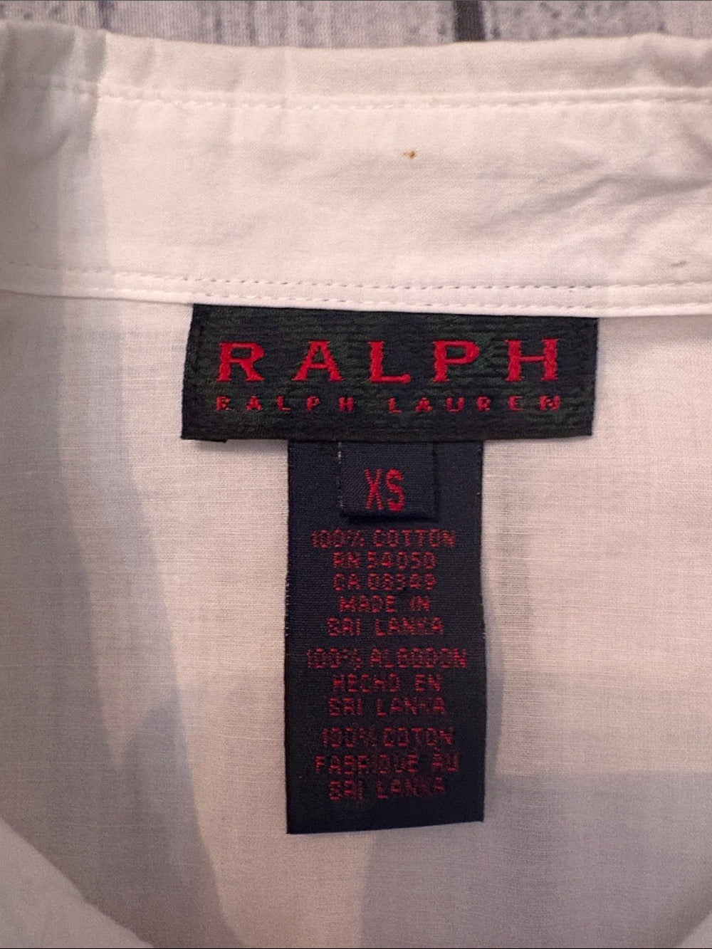 Ralph Lauren Cotton Shirt - size XS - Image 2
