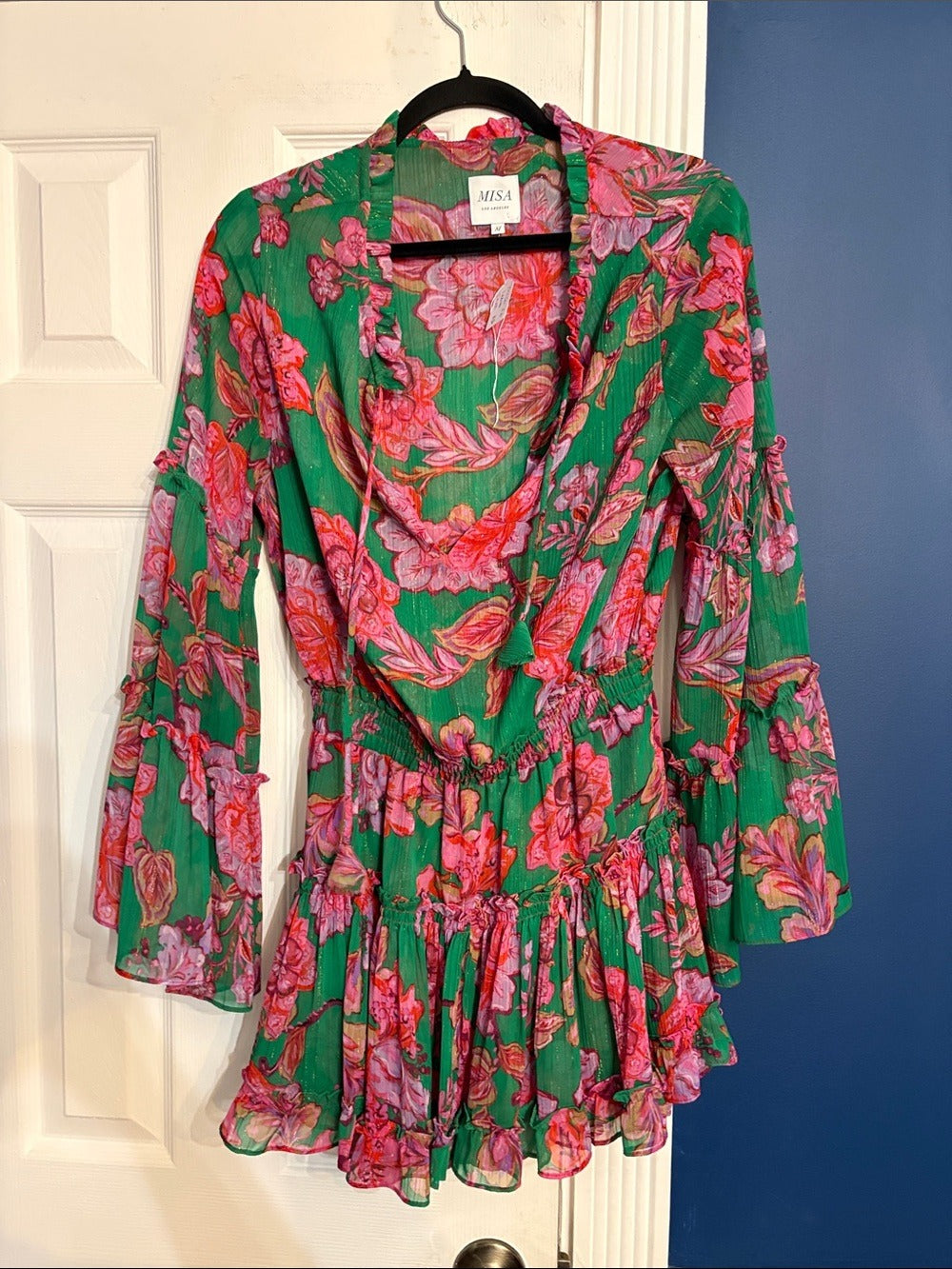 Misa Los Angeles Leeva Bell Sleeve Dress - M 🌟 - Image 3