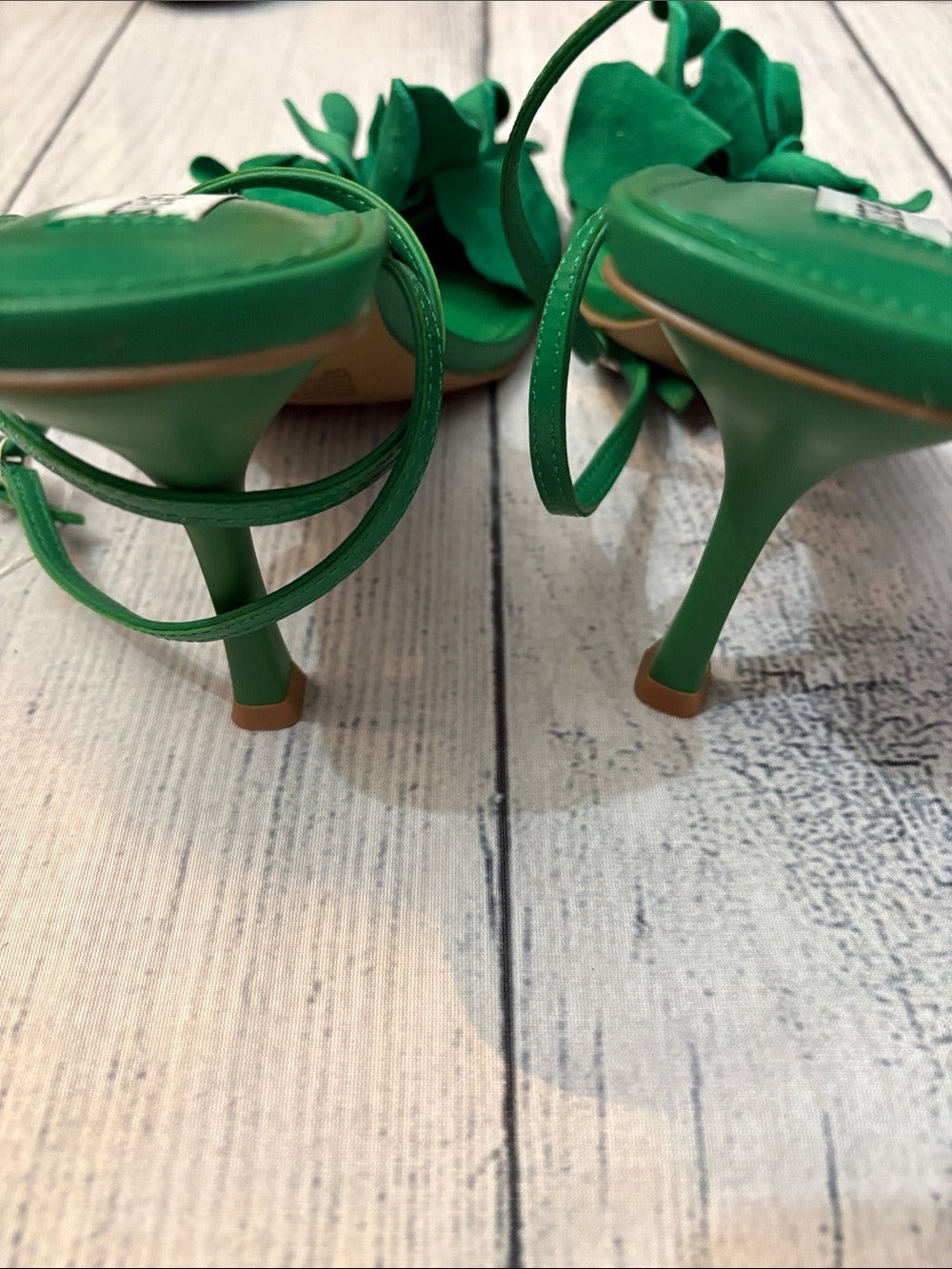 Steve Madden Women's Amani Heeled Sandal Green - size 9 - NEW 🌟 - Image 5