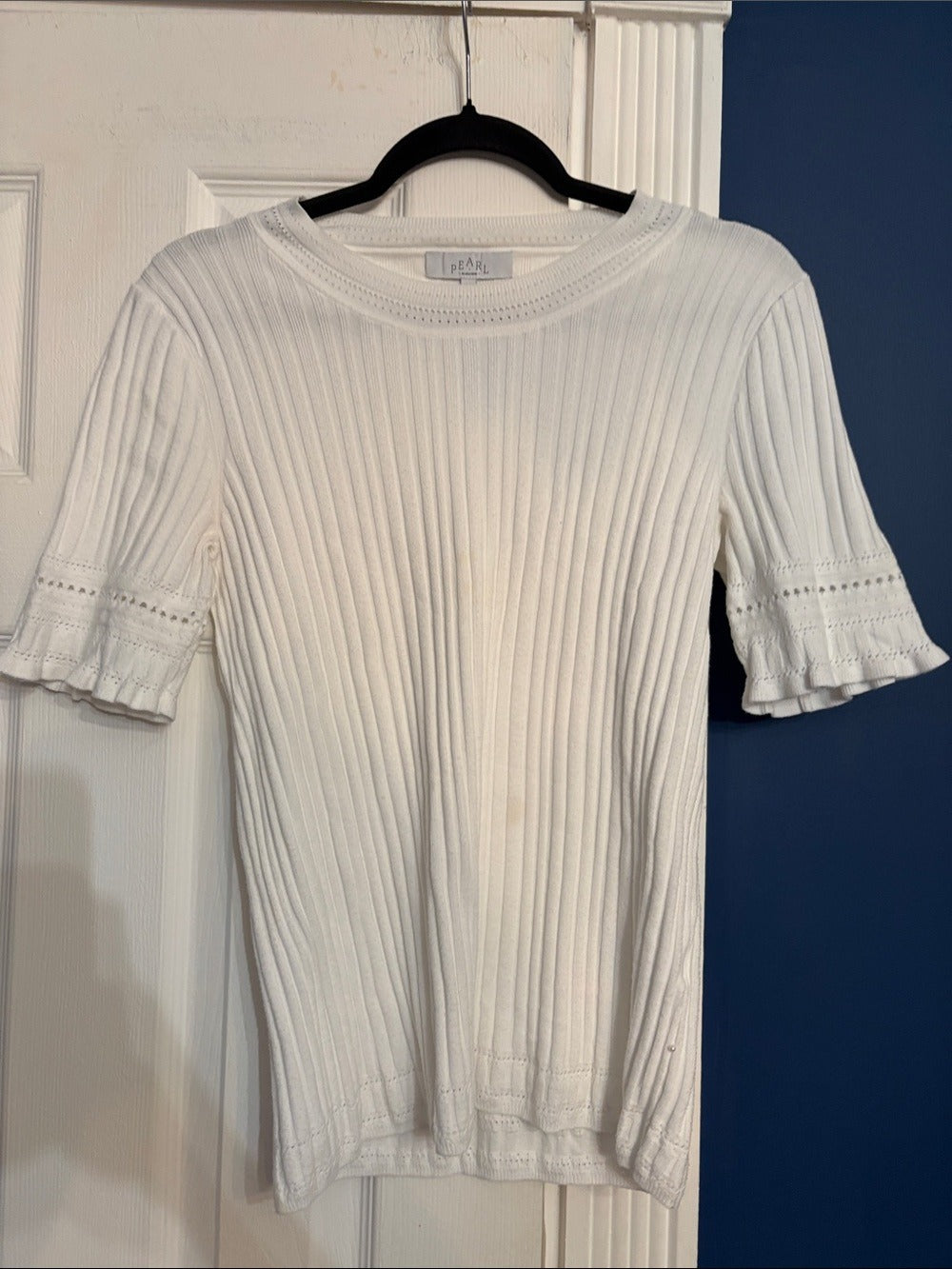 Pearl by Lela Rose knit ribbed top - size M 🌟 - Image 3