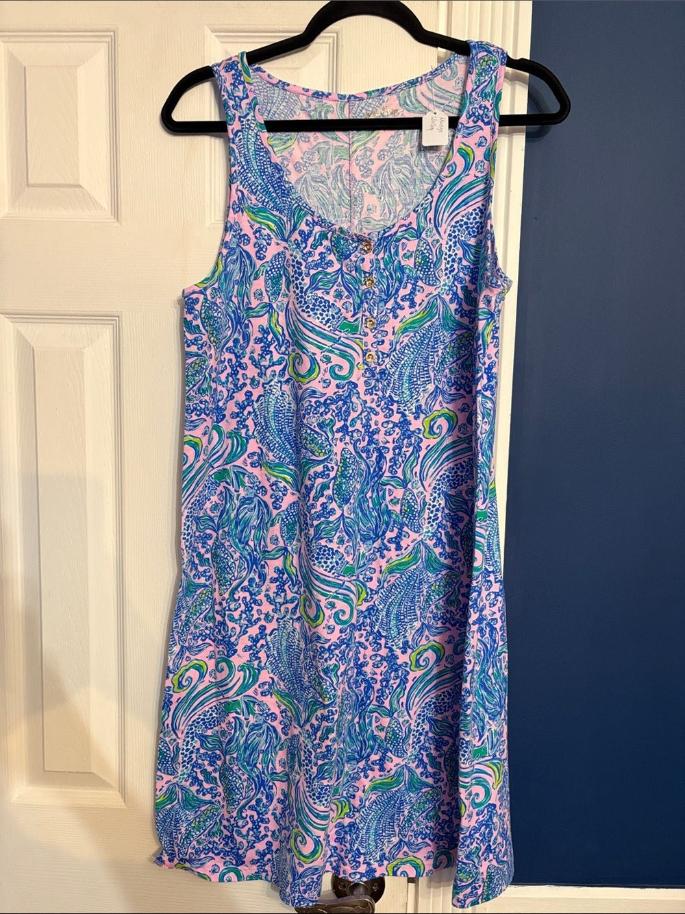Lilly Pulitzer Lela Henley Tank Dress - M 🌟 - Image 5