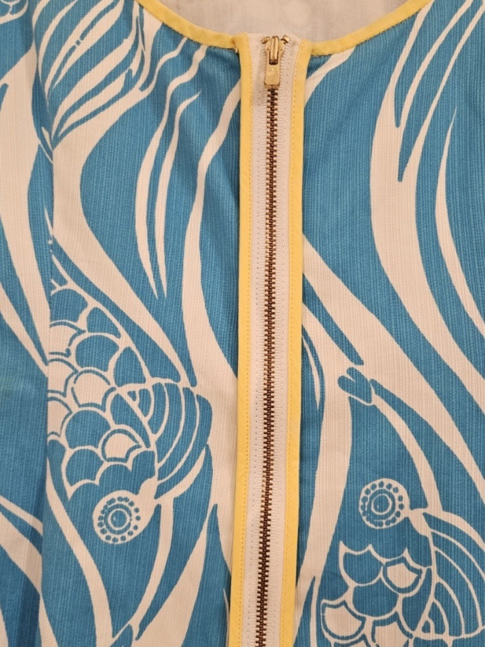 Lilly Pulitzer Delia Shift Dress Resort White Joe Fish - size 2 - Image 2