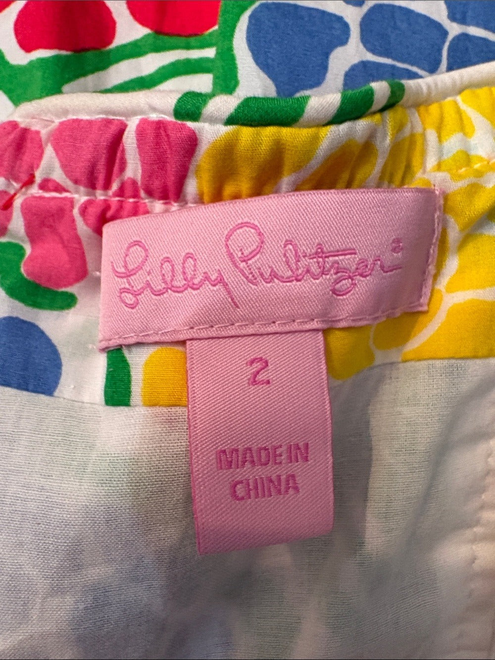 Lilly Pulitzer Wyatt Floral Strapless Dress Minnie Zinny - size 2 - Image 2