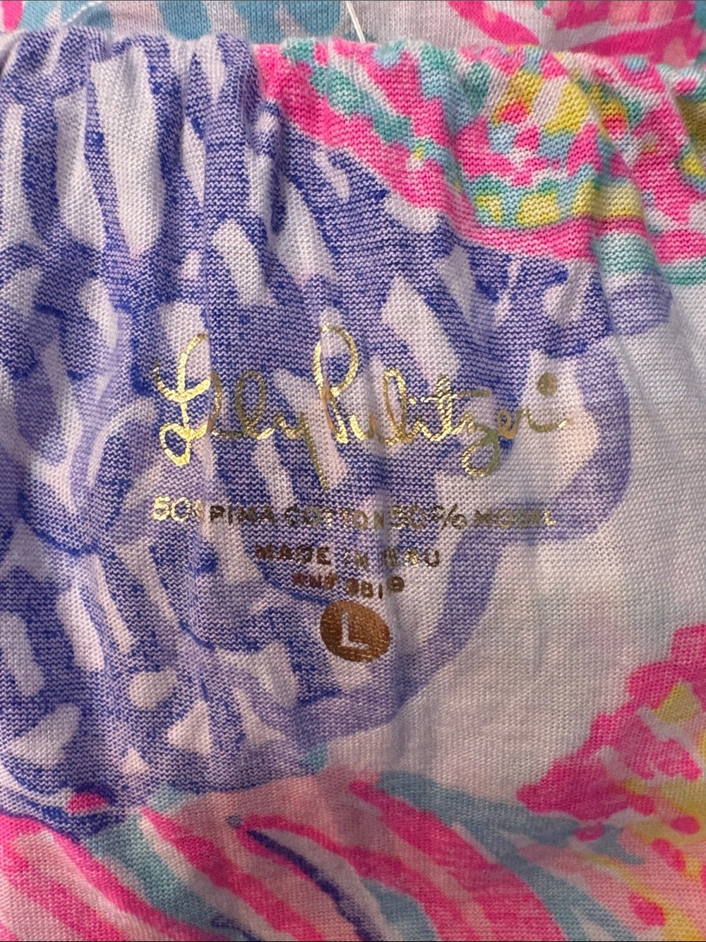 Lilly Pulitzer Rilo “Roar of the Seas” Top - L 🌟 - Image 2