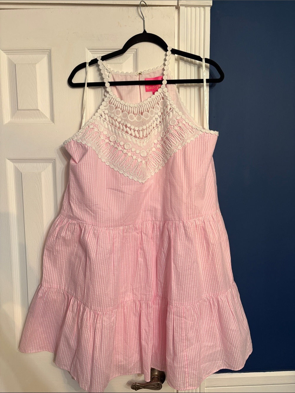 Lilly Pulitzer Seersucker Striped Dress - 14 🌟 - Image 3