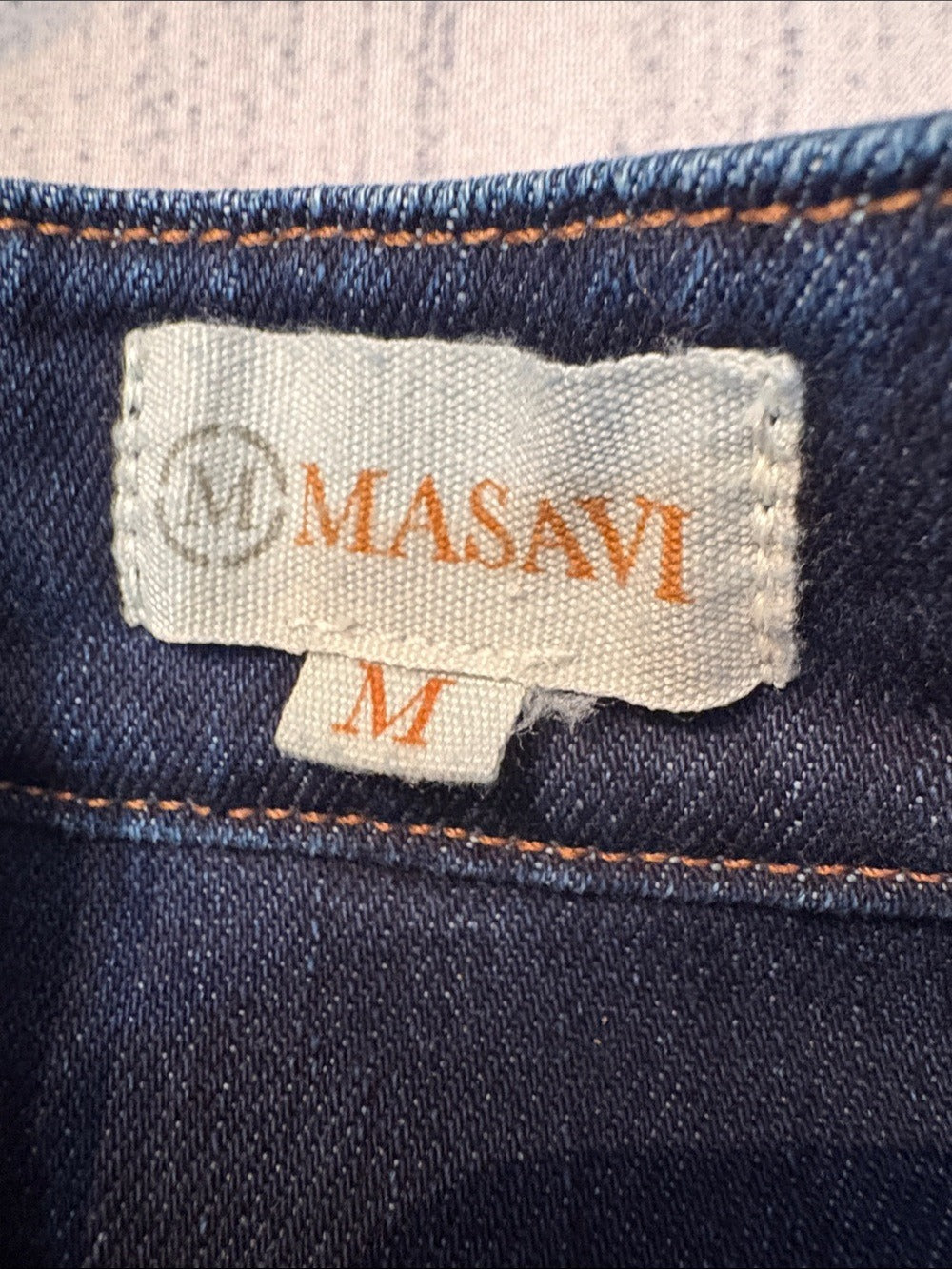 Masavi jean long sleeve jumpsuit - size M - Image 4