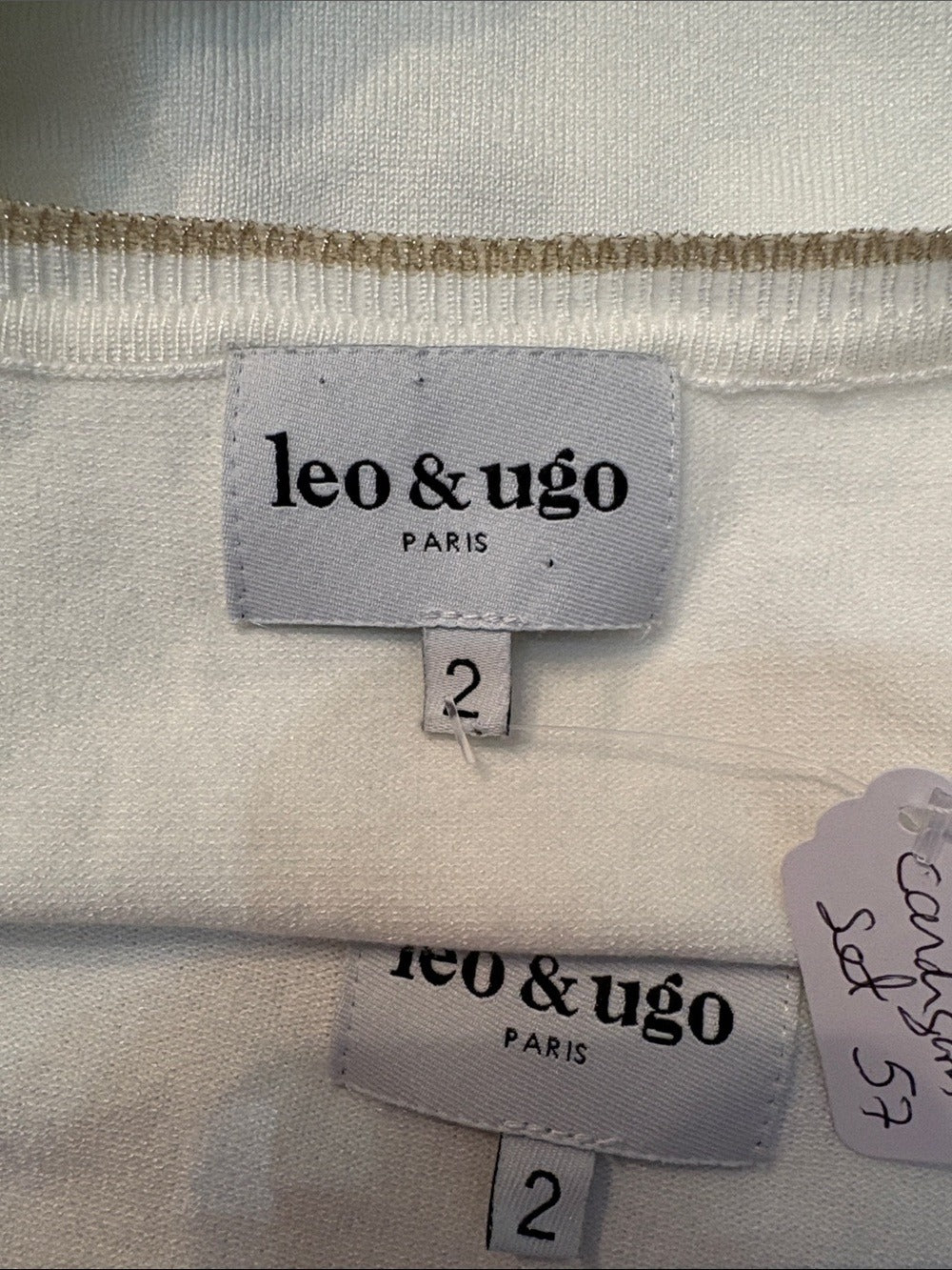 Leo & Ugo cardigan knit set - size 2 (small) 🌟 - Image 4