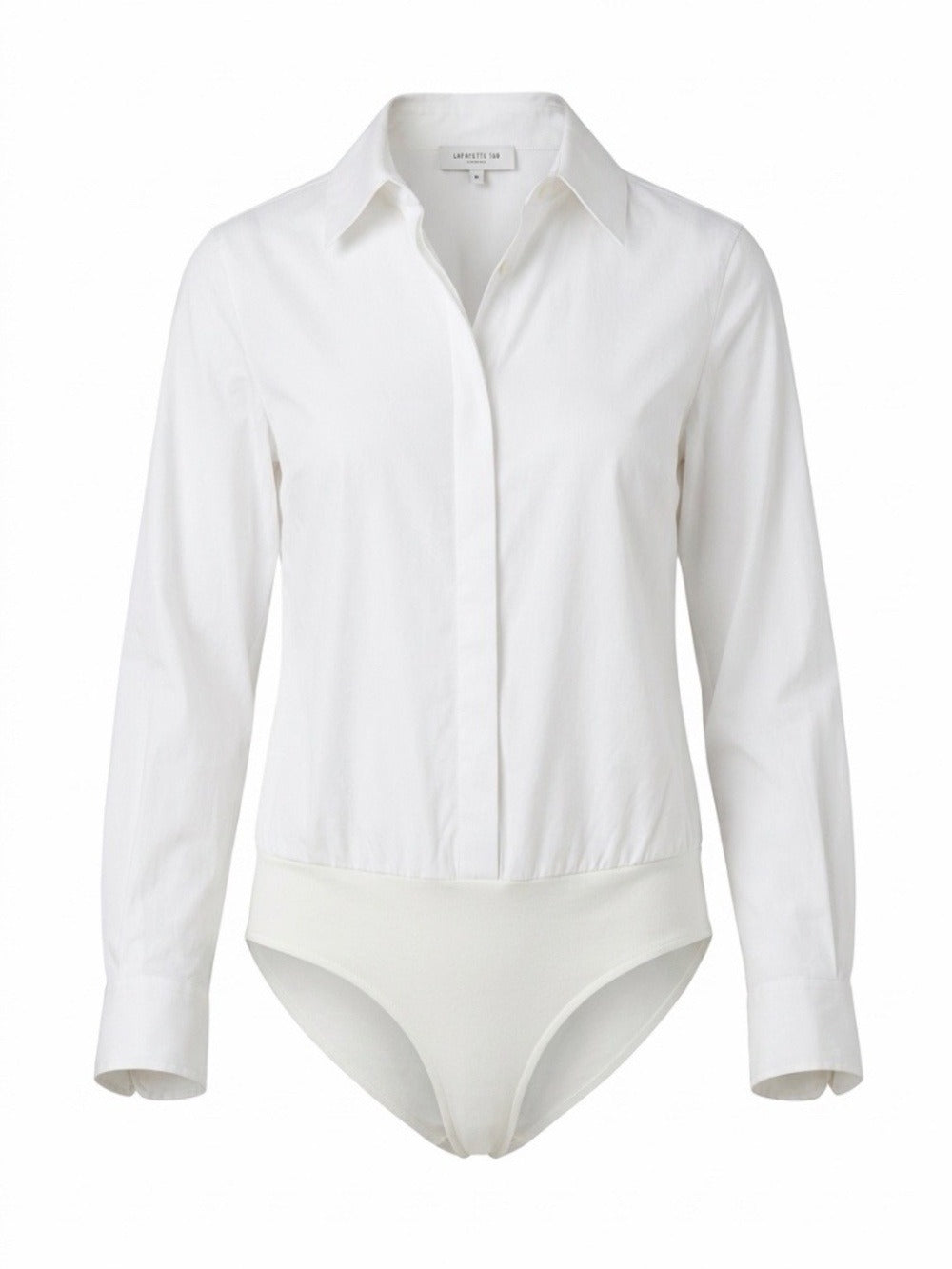 LAFAYETTE 148 NEW YORK Button-Down Long-Sleeve Bodysuit - size small 🌟 - Image 2