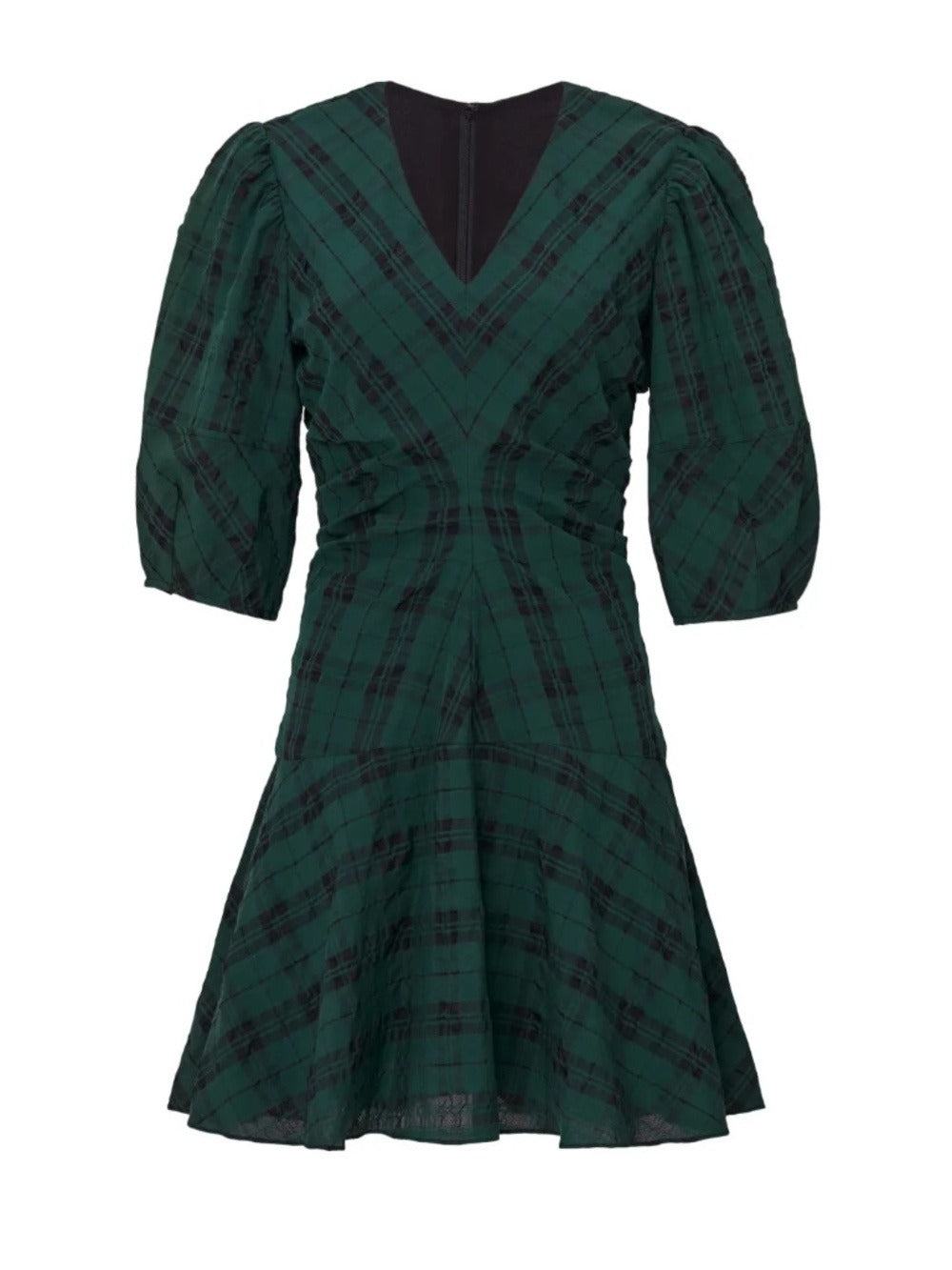 Tanya Taylor Emmaline Plaid Dress - size 4 - Image 1