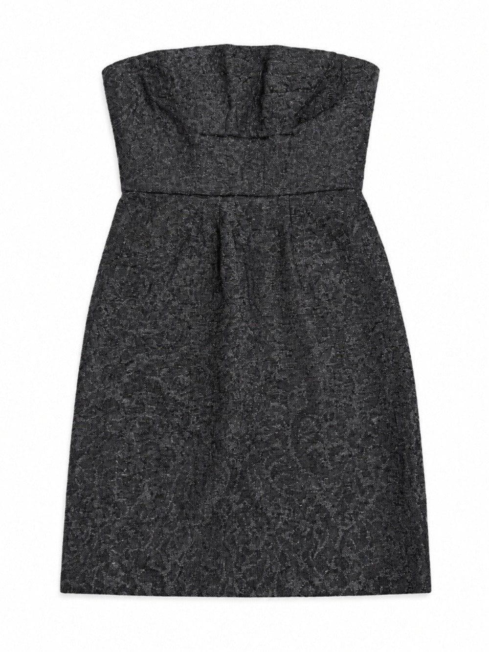 Shoshanna Shimmer Black Strapless Sheath Dress - size 10 🌟 - Image 1