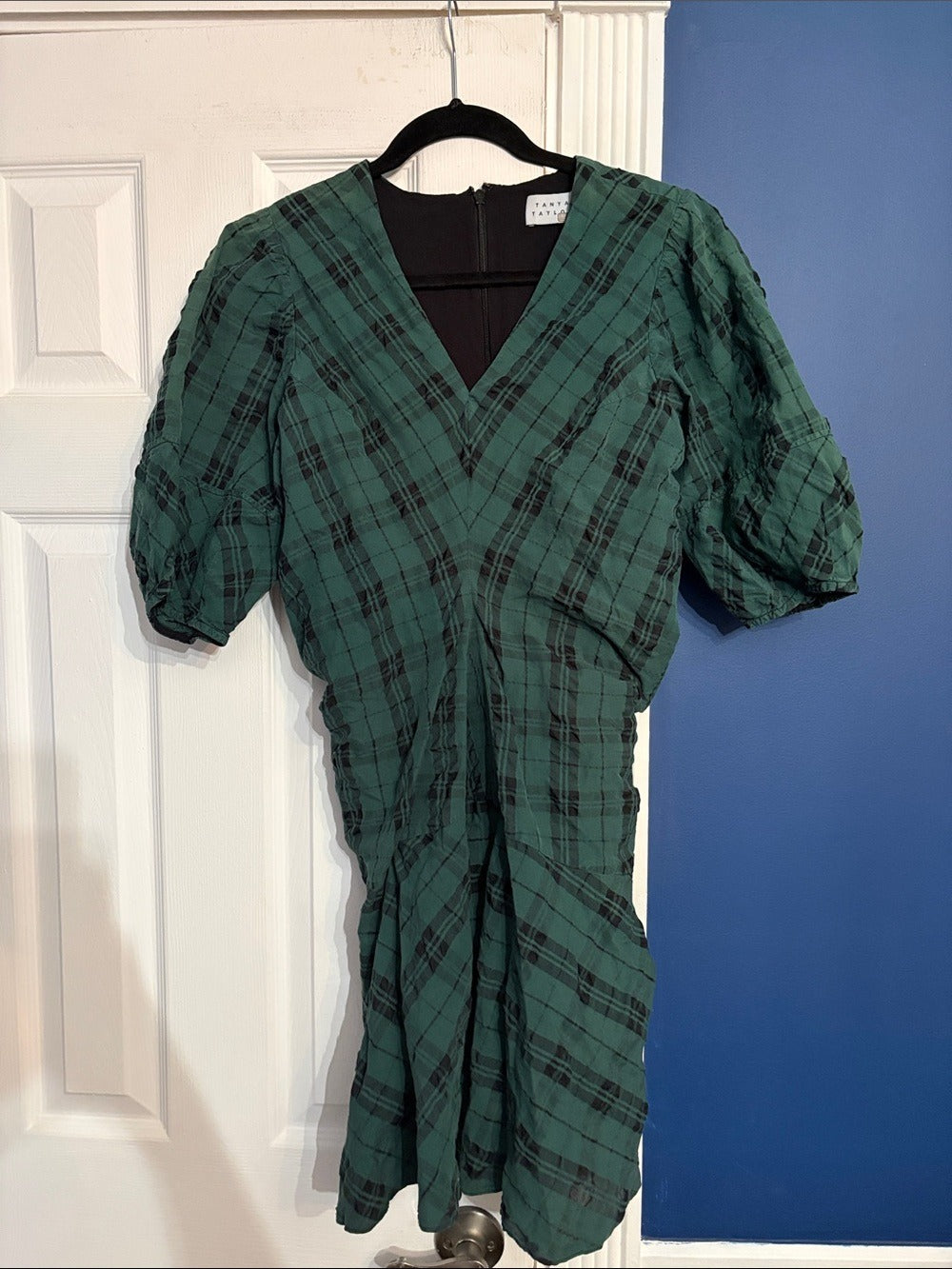 Tanya Taylor Emmaline Plaid Dress - size 4 - Image 7