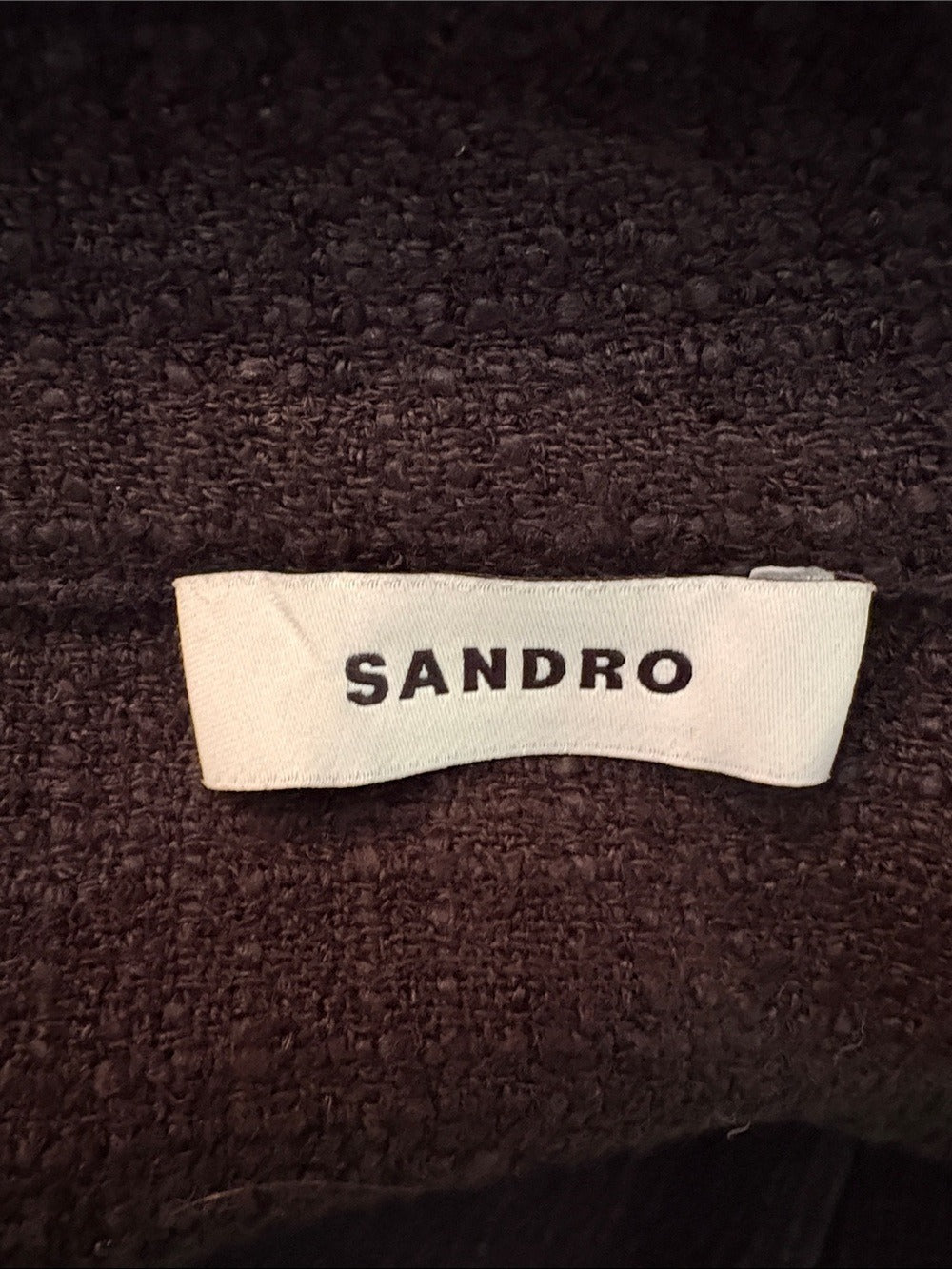 SANDRO Rossa Tweed Mini Dress - 42 (US 10) 🌟 - Image 3