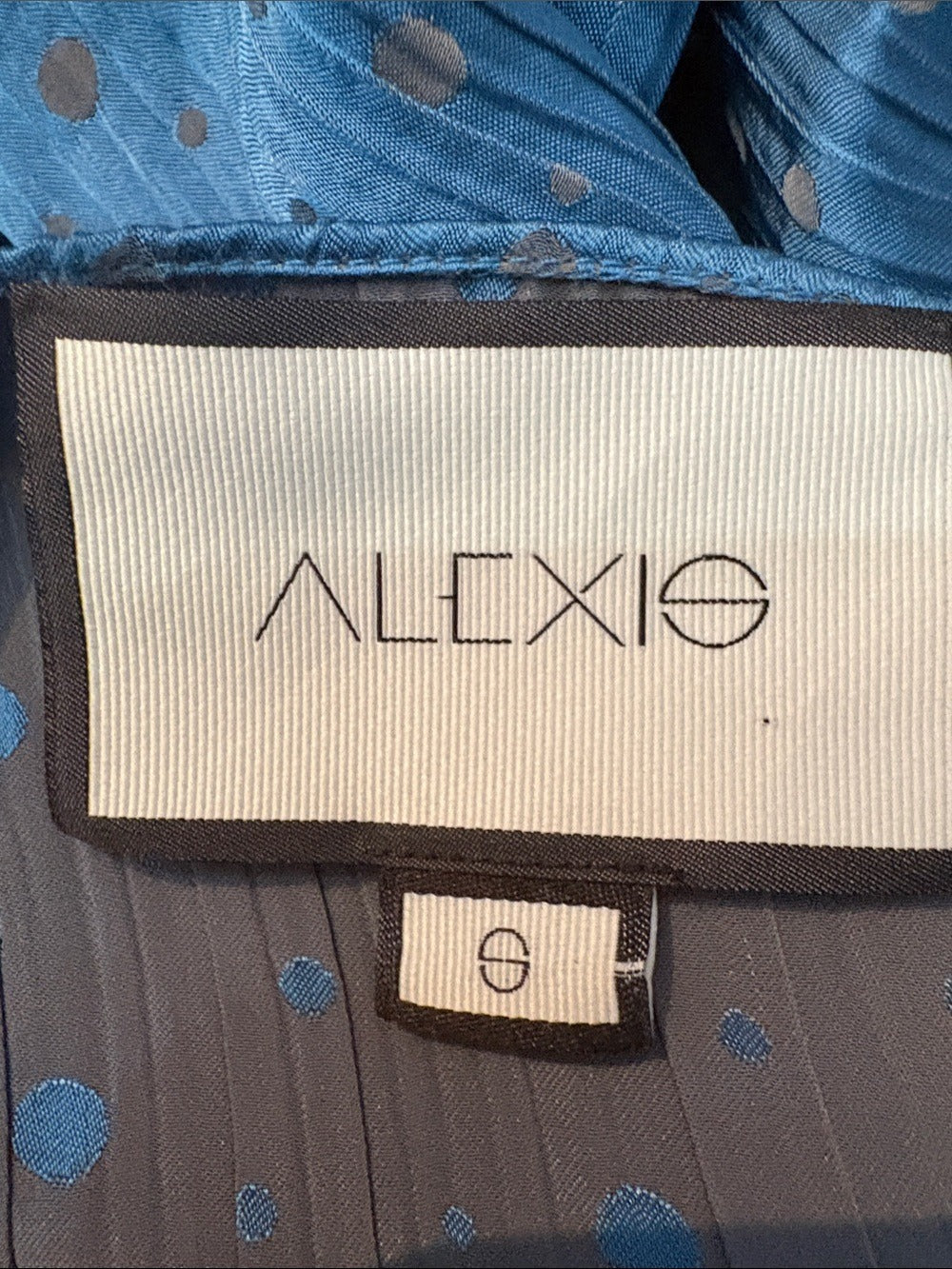 ALEXIS Vanezia Dress In Blue - size small - Image 2