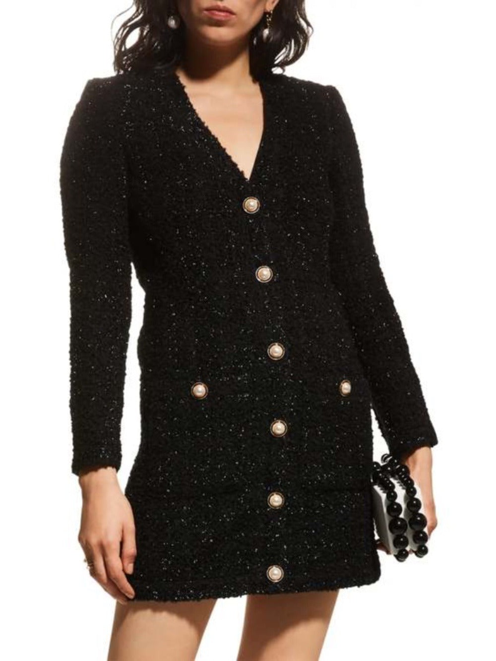 Veronica Beard Kenai Faux Pearl Dress - 8 🌟 - Image 1