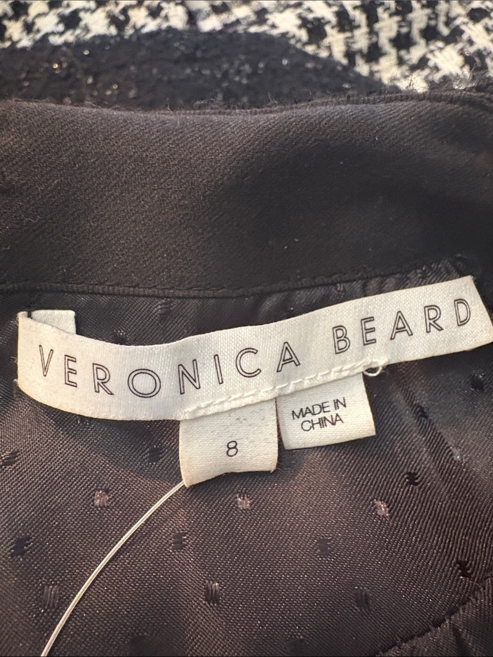 Veronica Beard Kenai Faux Pearl Dress - 8 🌟 - Image 4