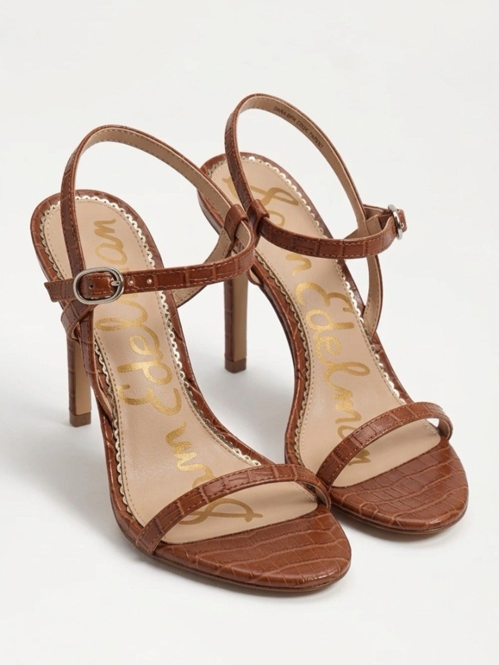 Sam Edelman Women's Doran Croc Embossed High Heel - size 8 🌟 - Image 1