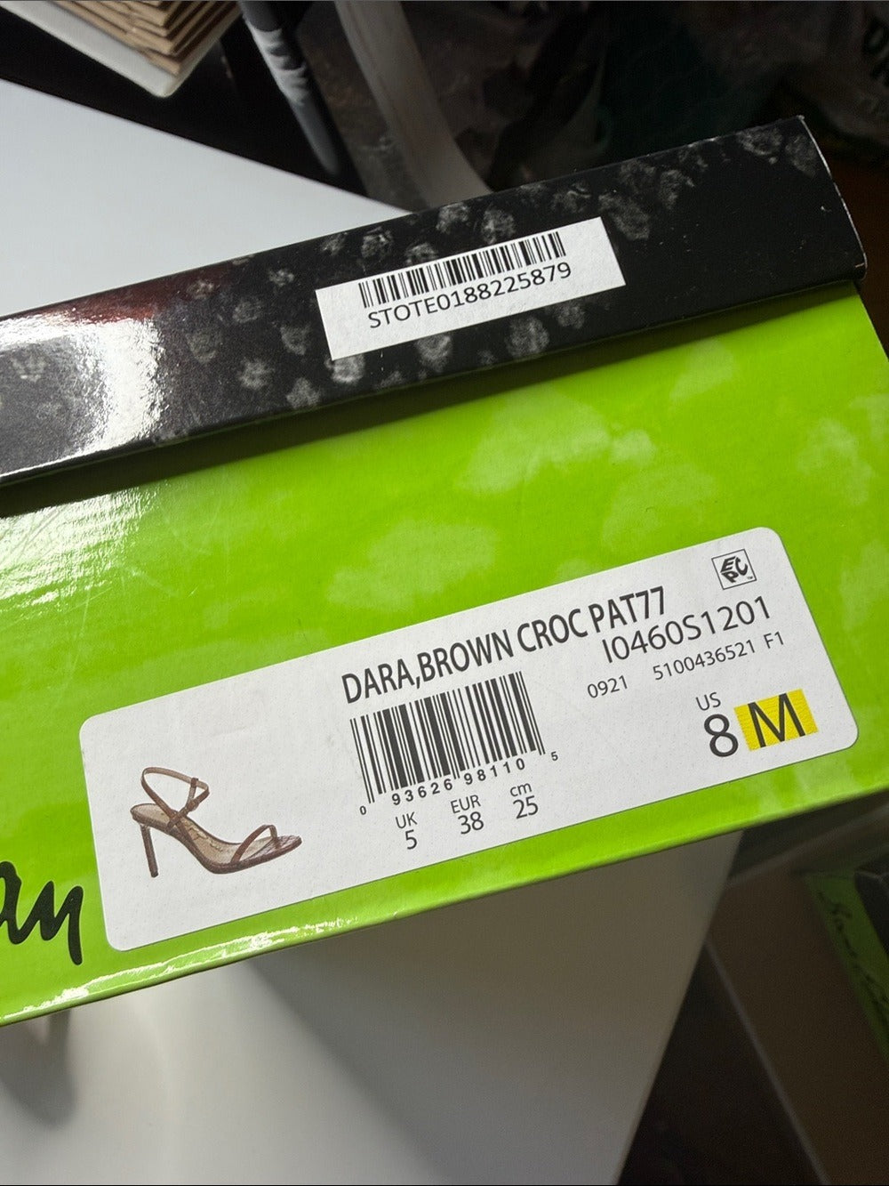 Sam Edelman Women's Doran Croc Embossed High Heel - size 8 🌟 - Image 6