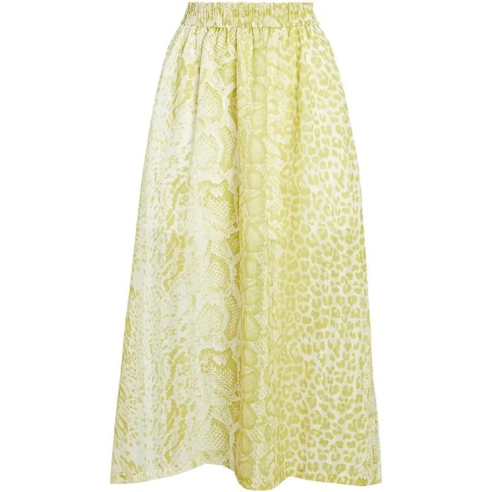 NEW ALLSAINTS Clara Noche Pleated Midi Skirt - size 10