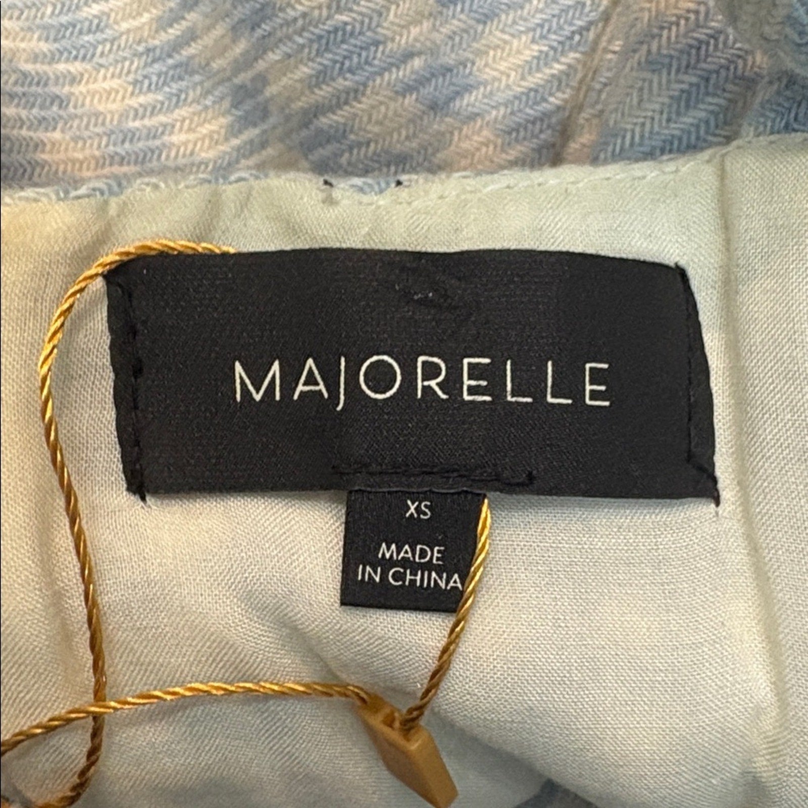 Majorelle Fabiana Plaid Midi Dress - XS