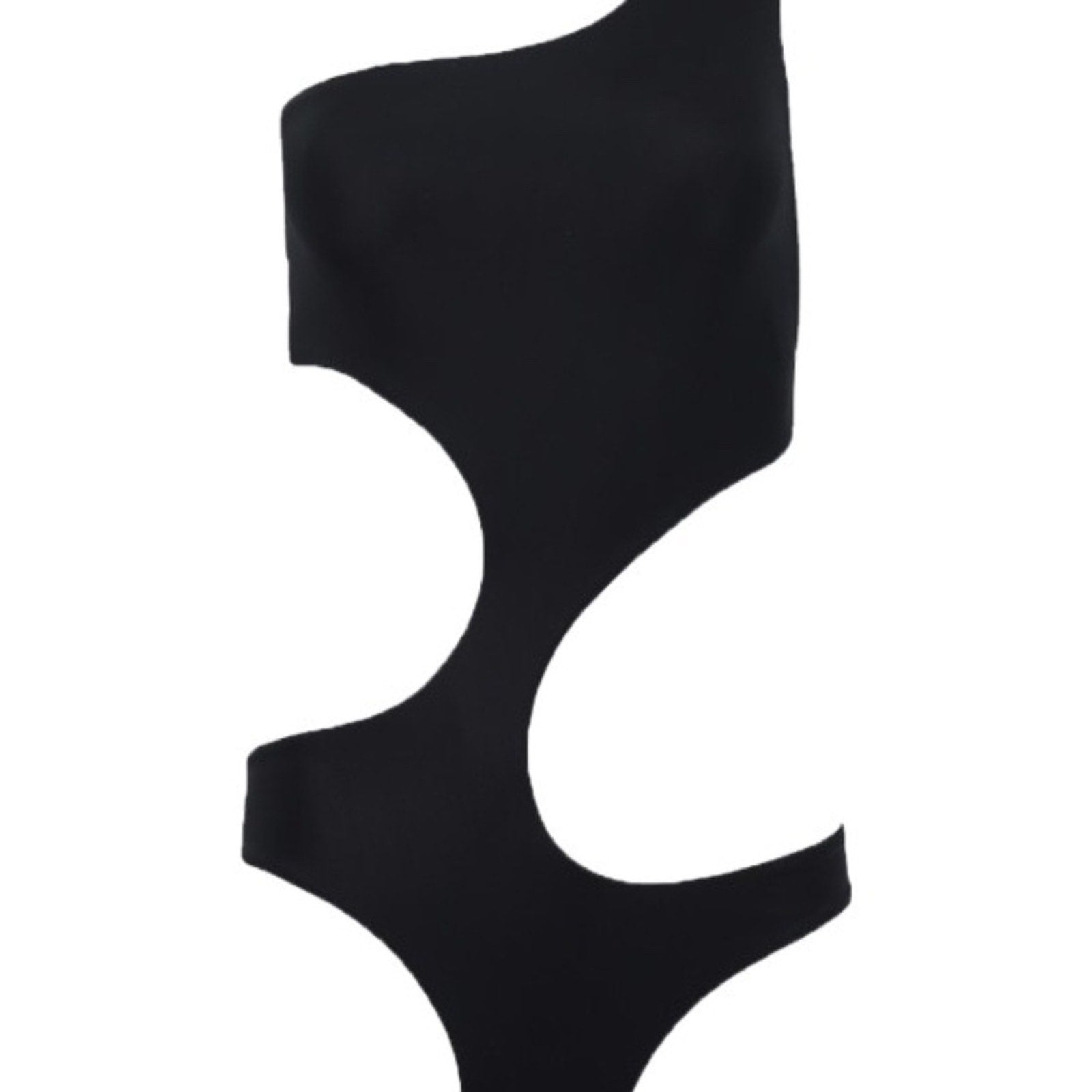 NEW Louisa Ballou Carve Cut Out Onepiece Swimsuit - size large