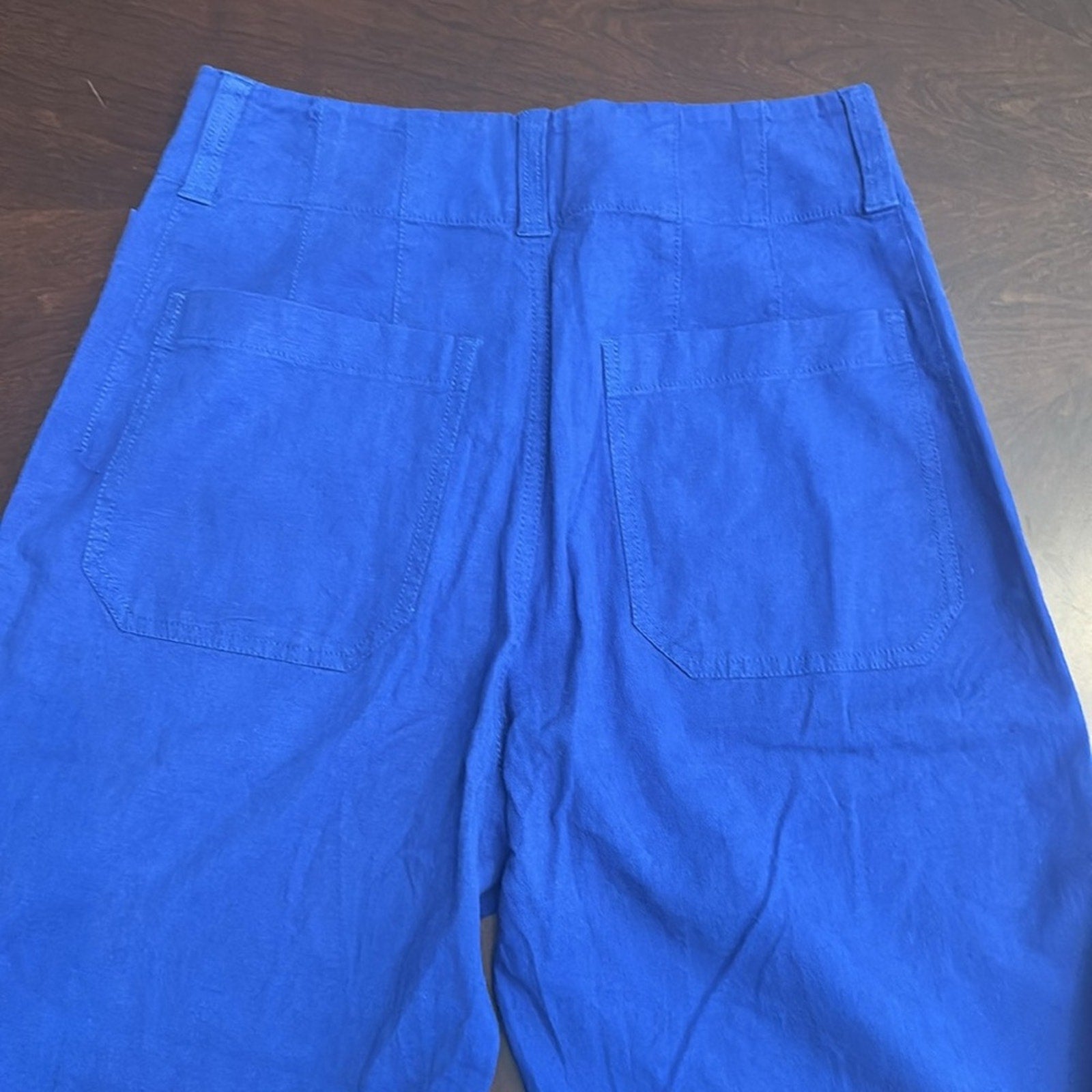Maeve The Colette Wide-leg Pants in blue - size 27