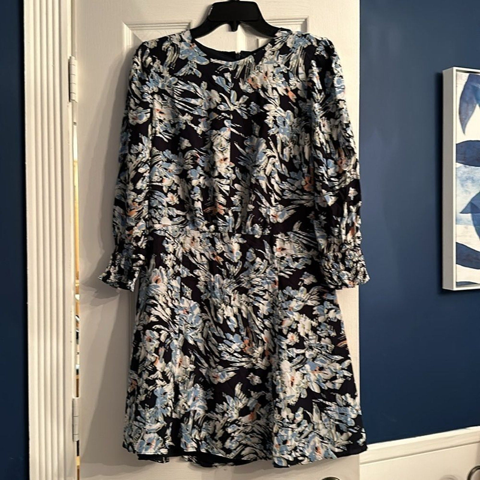 NEW Reiss ANNIE FLORAL PRINT MINI DRESS - size 10