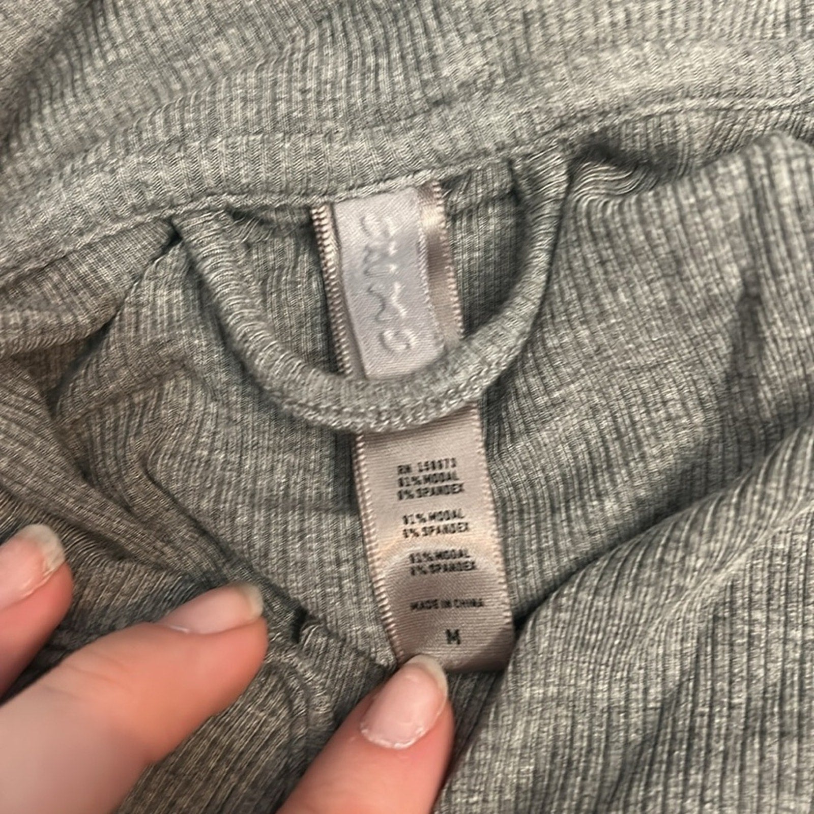 Skims Soft Lounge Rib PJ TOP - size M