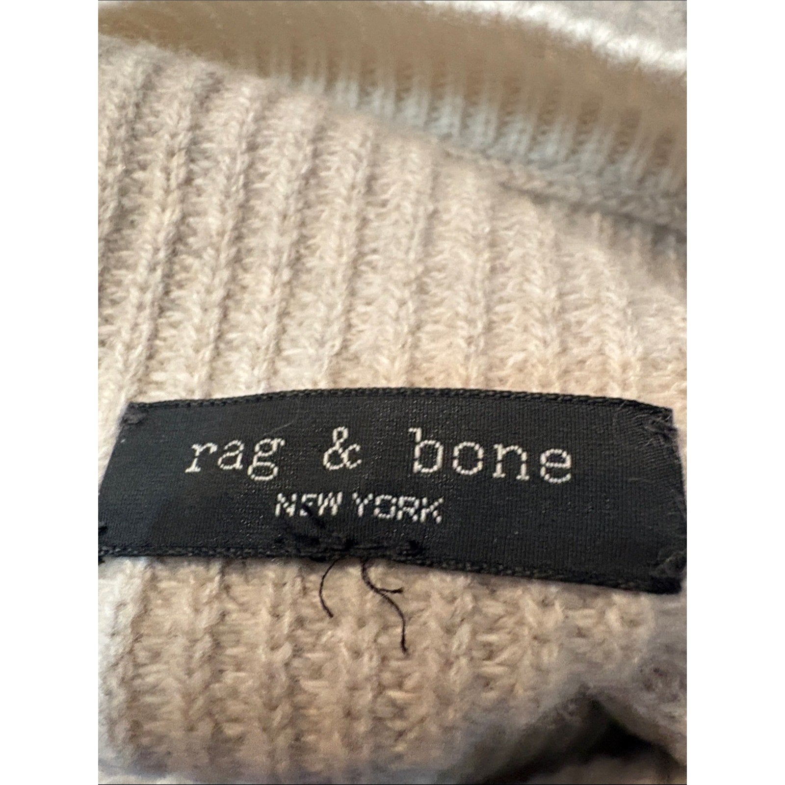 rag & bone Ilaria Turtleneck Sweater - size XL