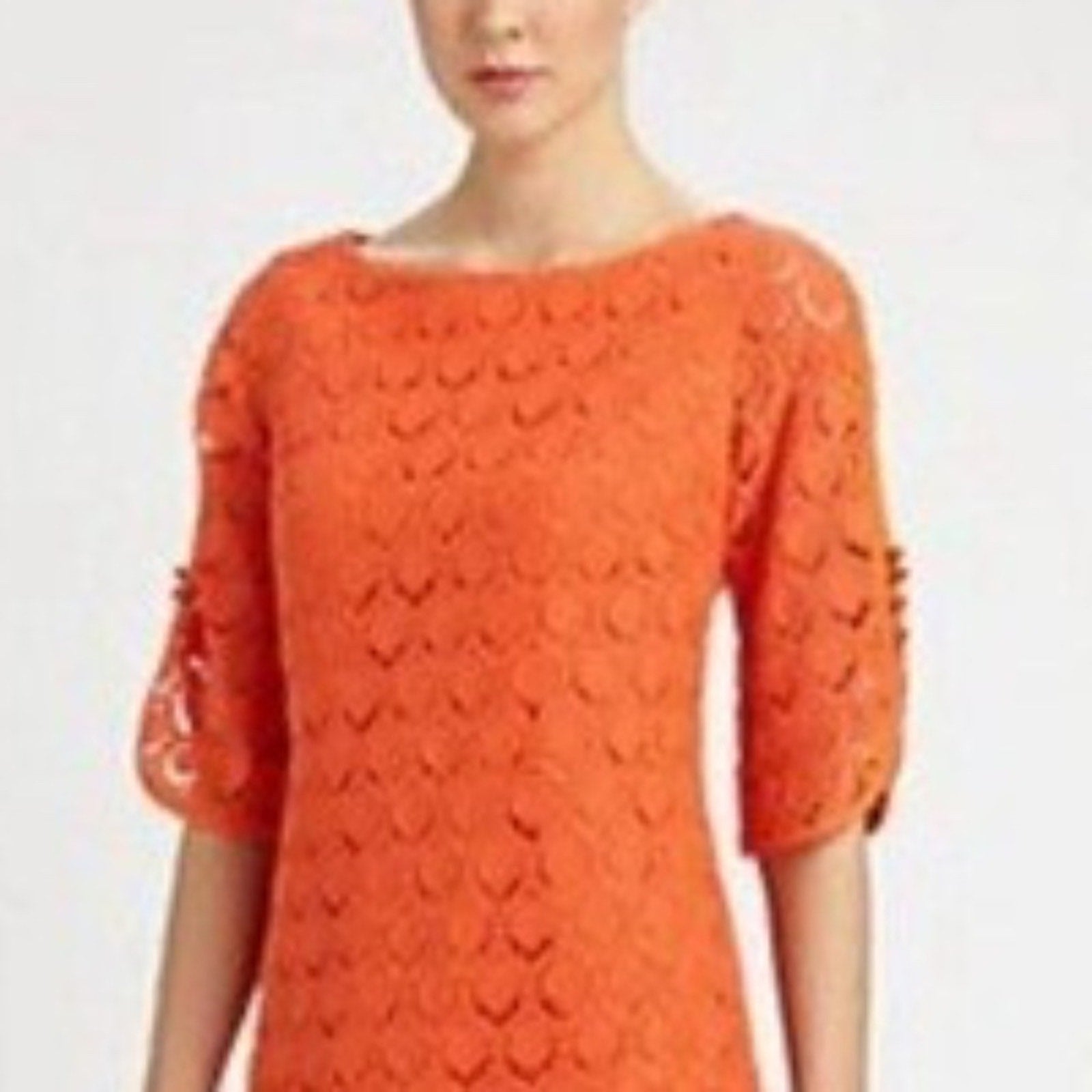 Trina turk orange dress - size 10