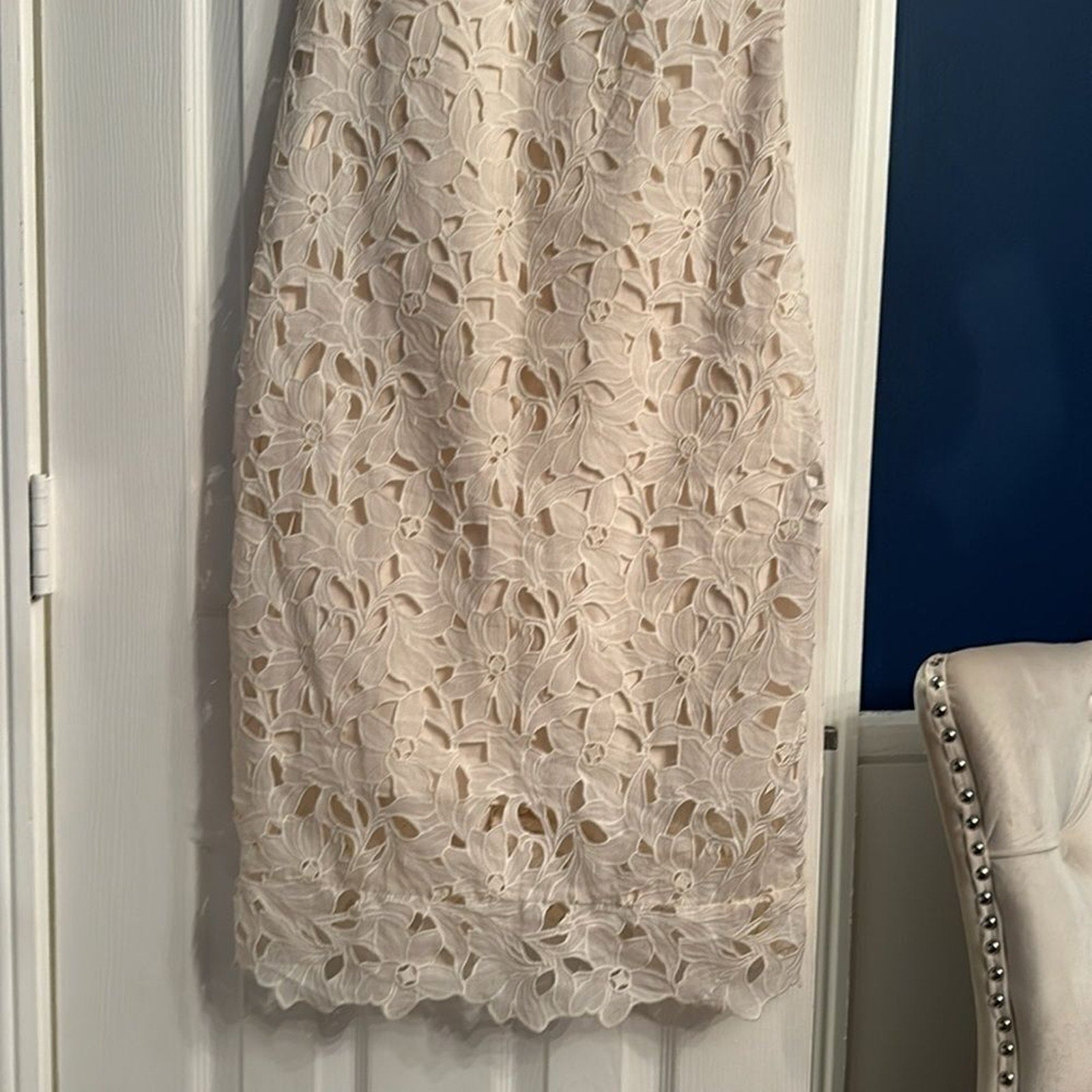 NEW Vince Nouveau Lace V-Neck Dress - size 2