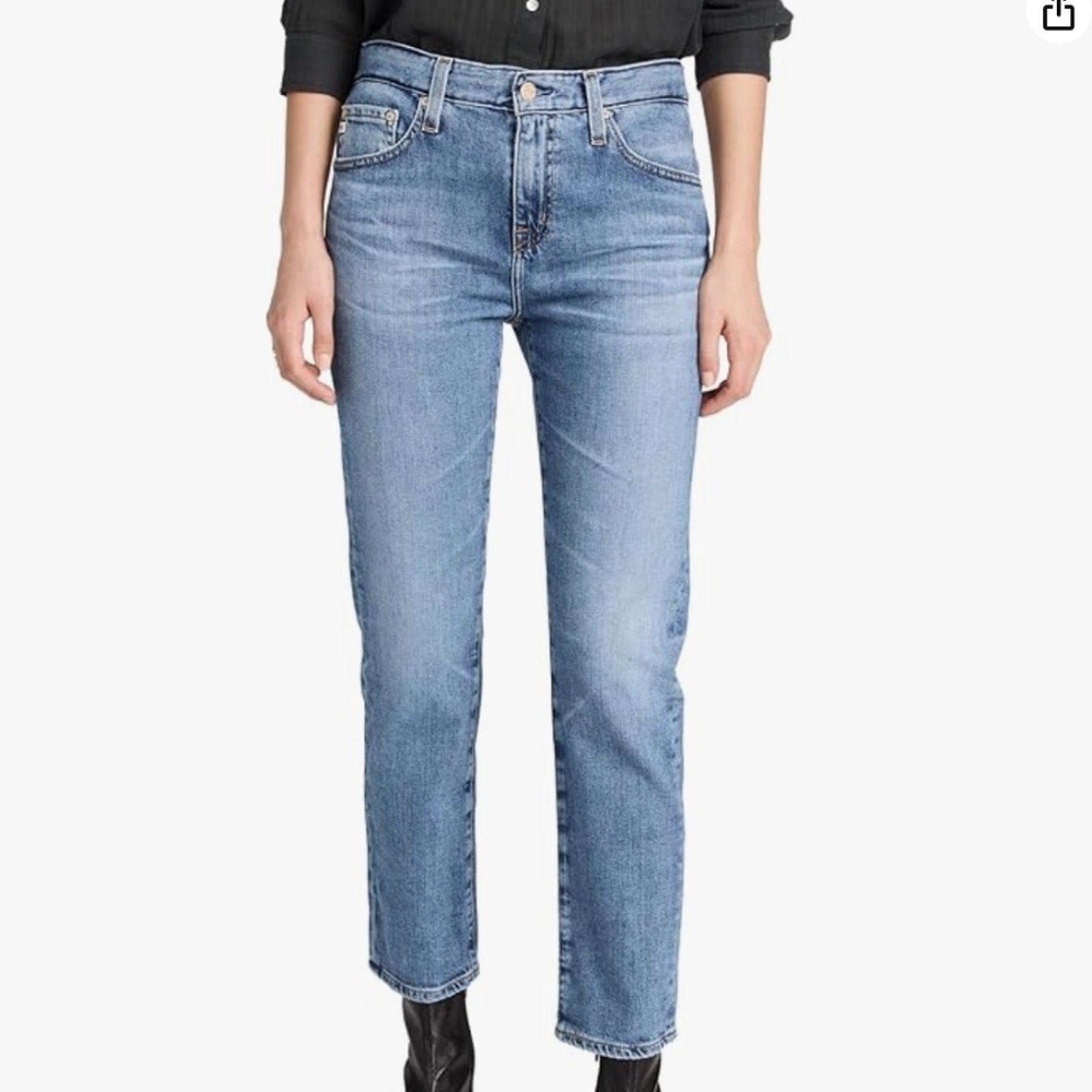 AG Adriano Goldschmied Women's Ex-Boyfriend Slouchy Slim - 24