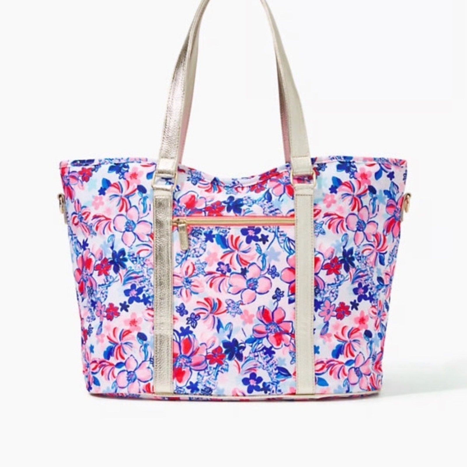New Lilly Pulitzer Insulated Beach Bag Tote in Party Like a Lobster R$168