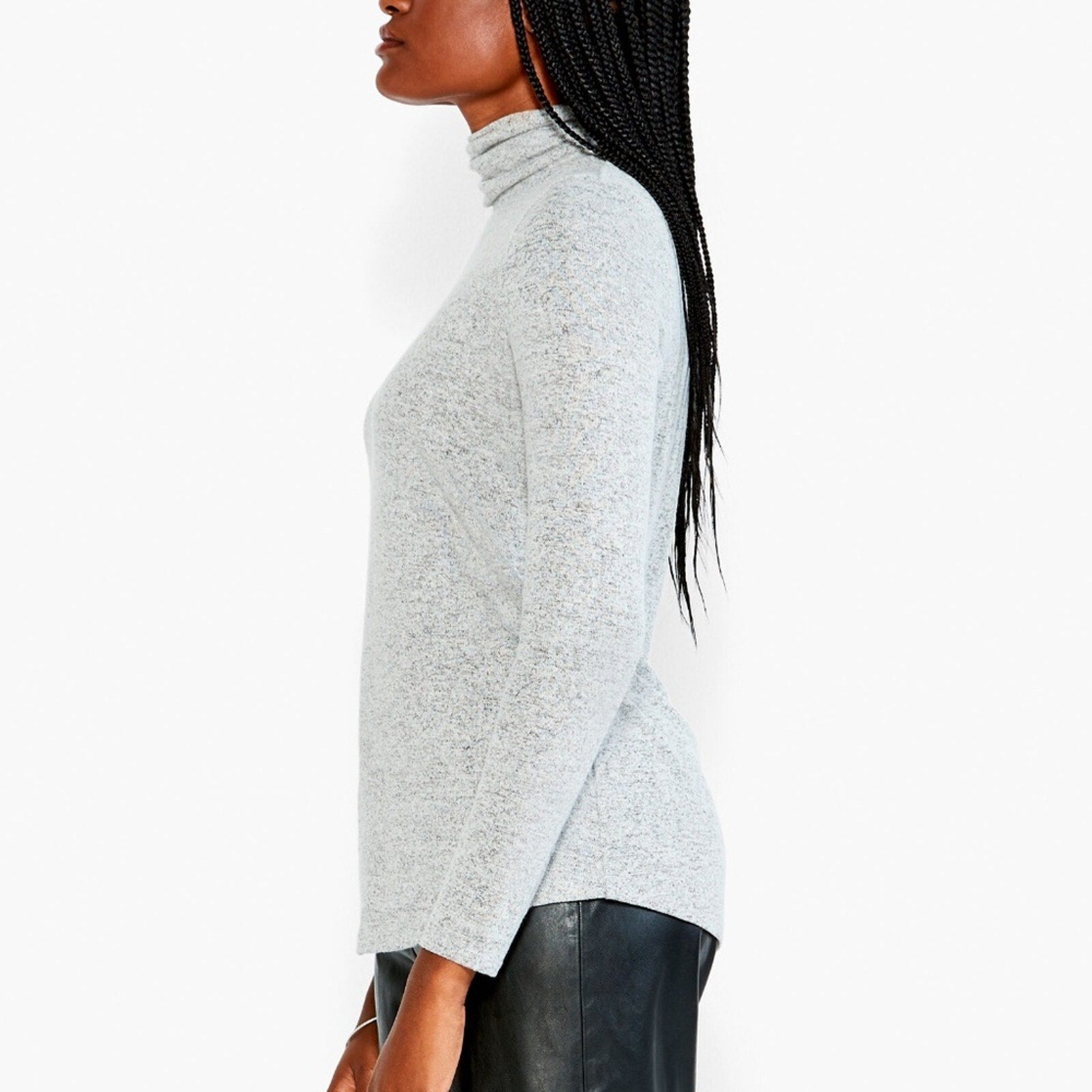 NWT Nic Zoe NZT SWEET DREAMS LONG SLEEVE TURTLENECK - size XL
