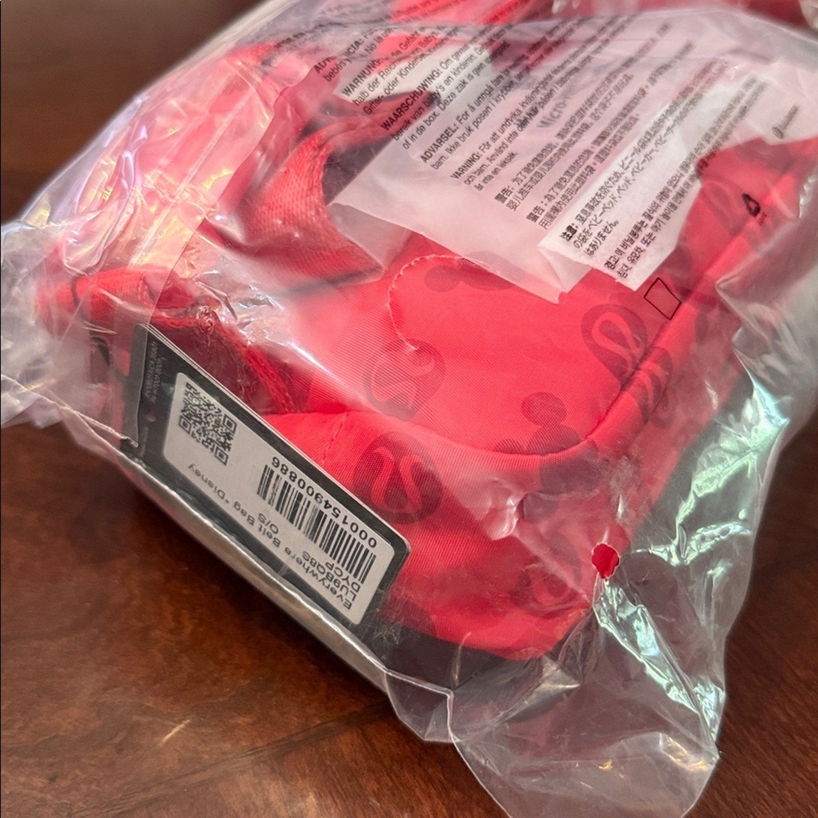 NEW Disney x Lululemon *Everywhere Belt Bag 1L Mickey and Logo Print