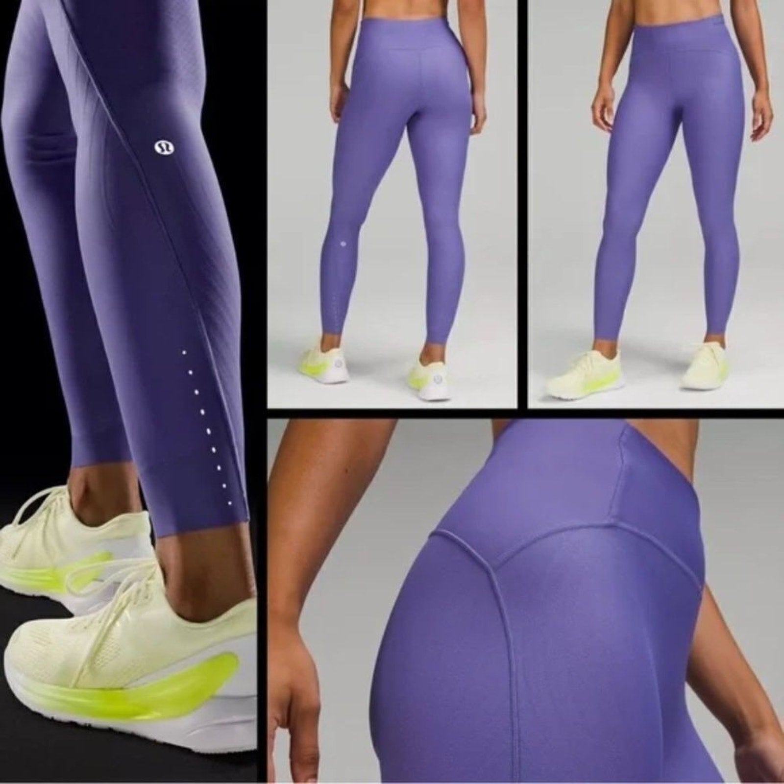 NWT Lululemon SenseKnit High-Rise Running Tight 28" - size 6