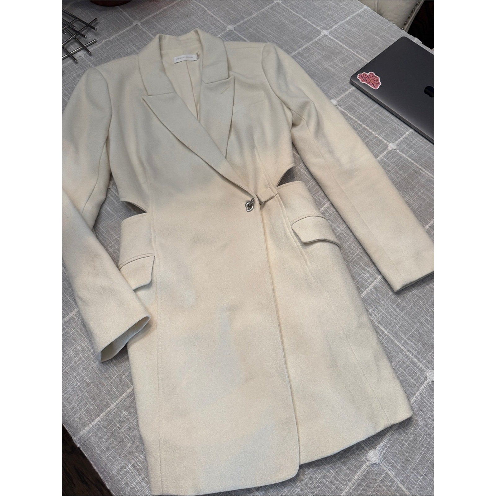 Jonathan Simkhai Jayda Cut Out Mini Blazer Dress - 4 🌟