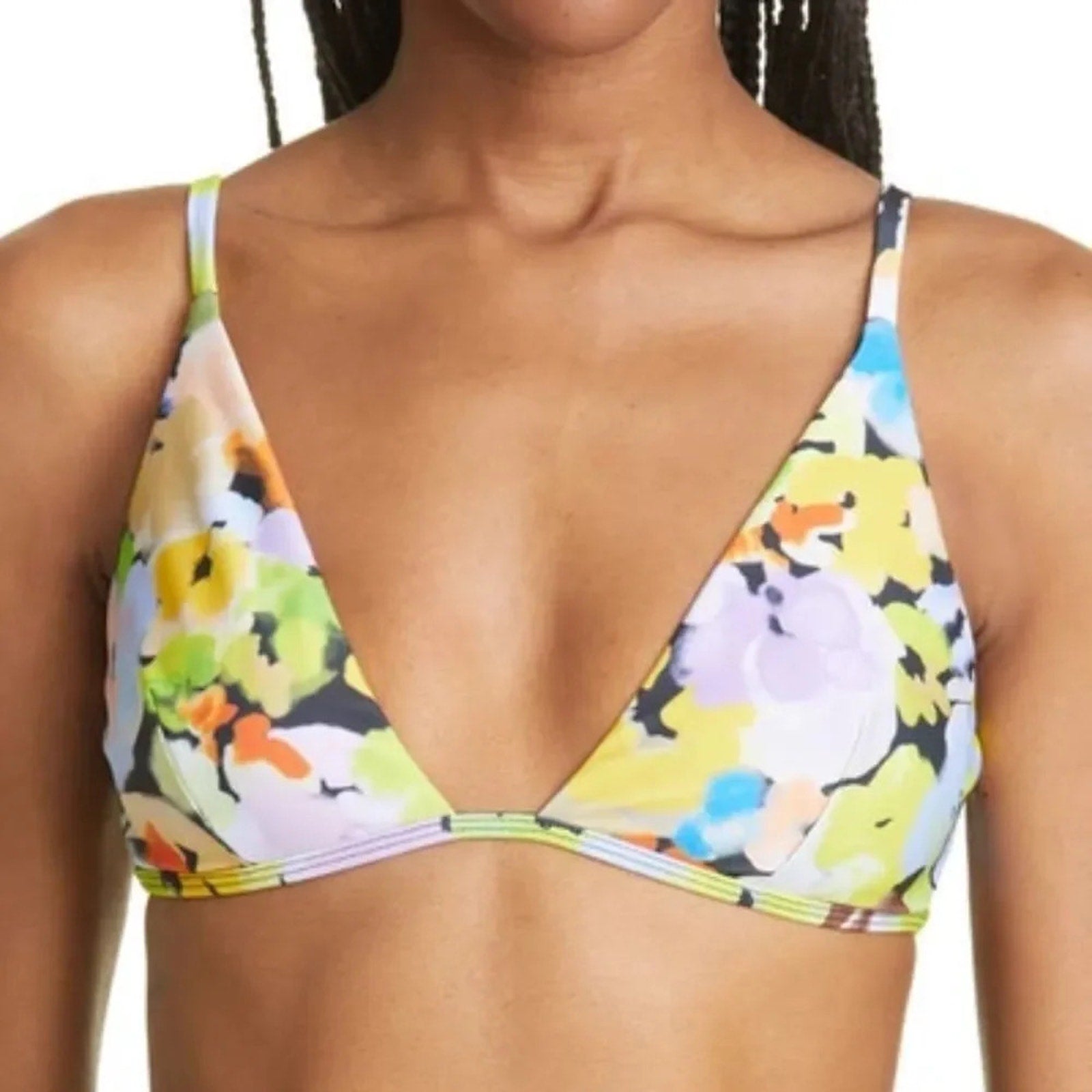 NWT Stine Goya Womens Swimwear | Columbine Bikini Top – Airbrush At Night - XS