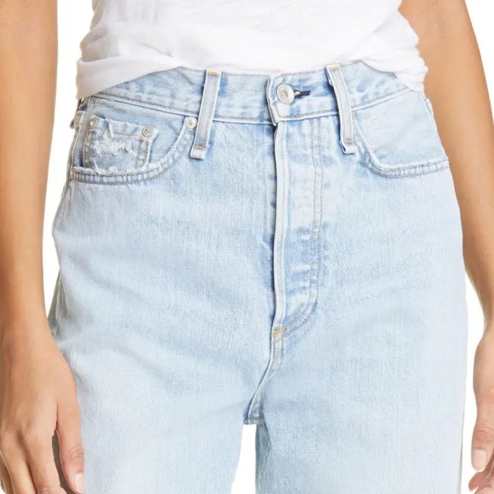 NWT RAG AND BONE 90s Style Crop Jeans Dagger - size 34