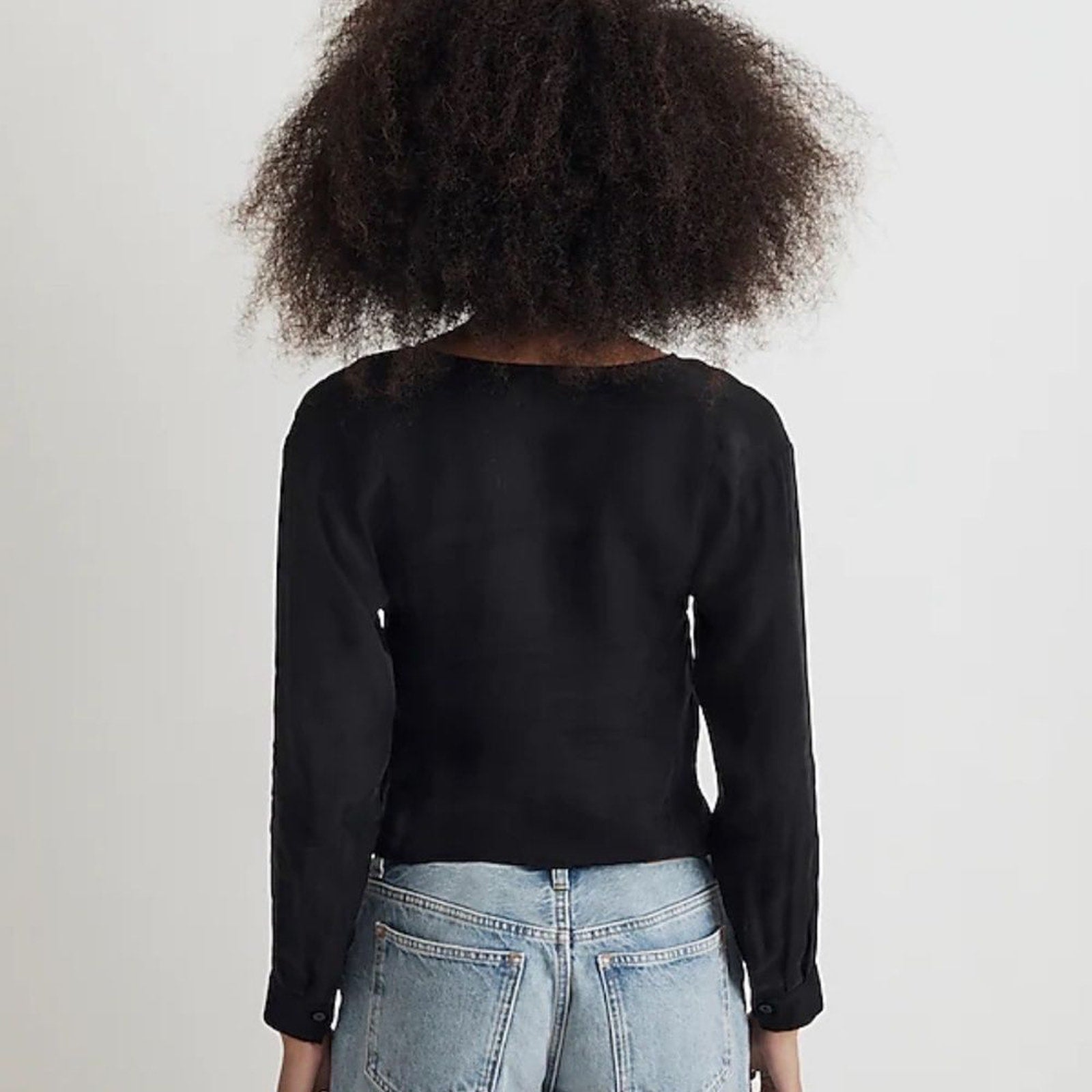 NWT Madewell Brushed Ruched-Front Top - size 2