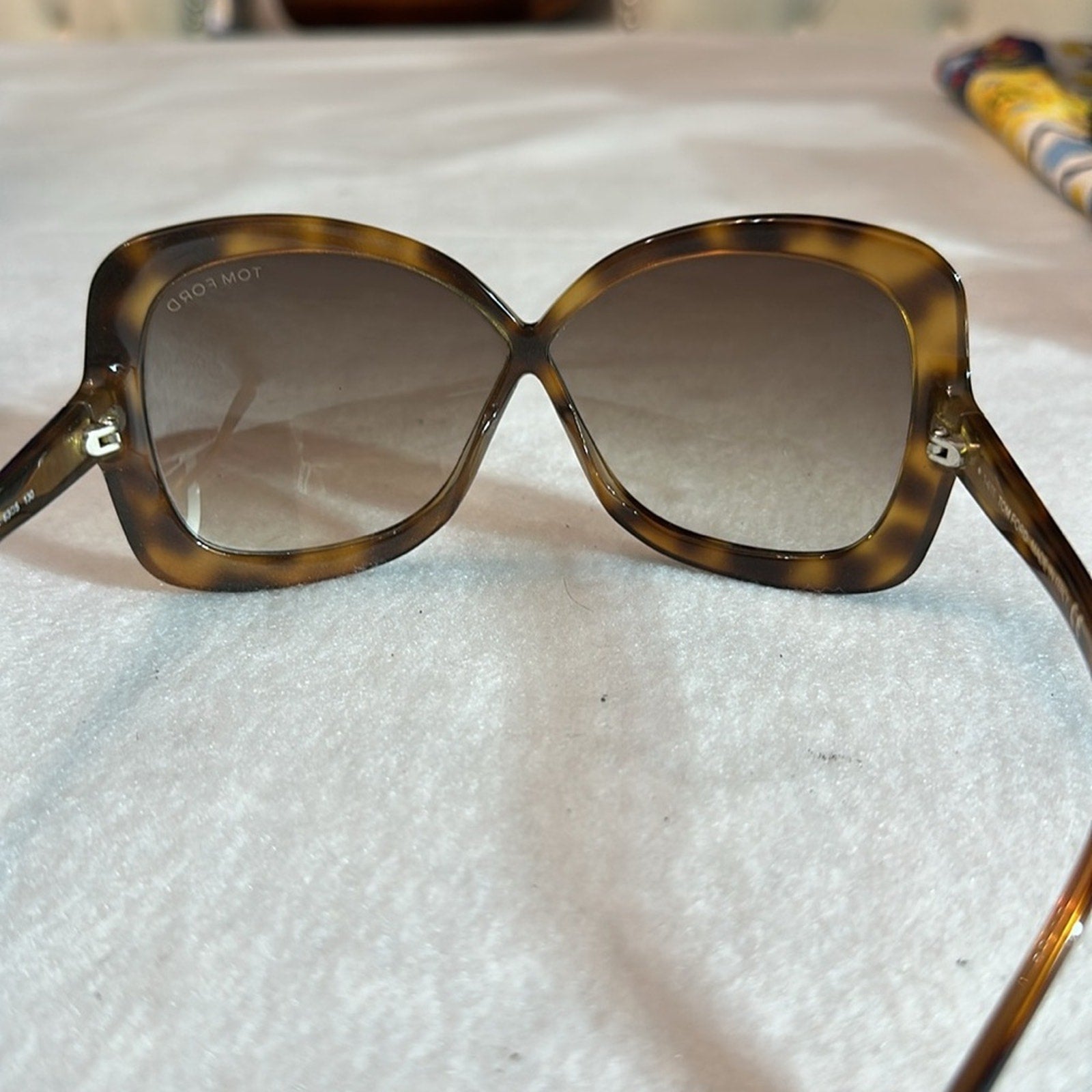 Tom Ford Calgary FT0227 Sunglasses-53P Blonde Havana (Brown Gradient Lens)-63mm