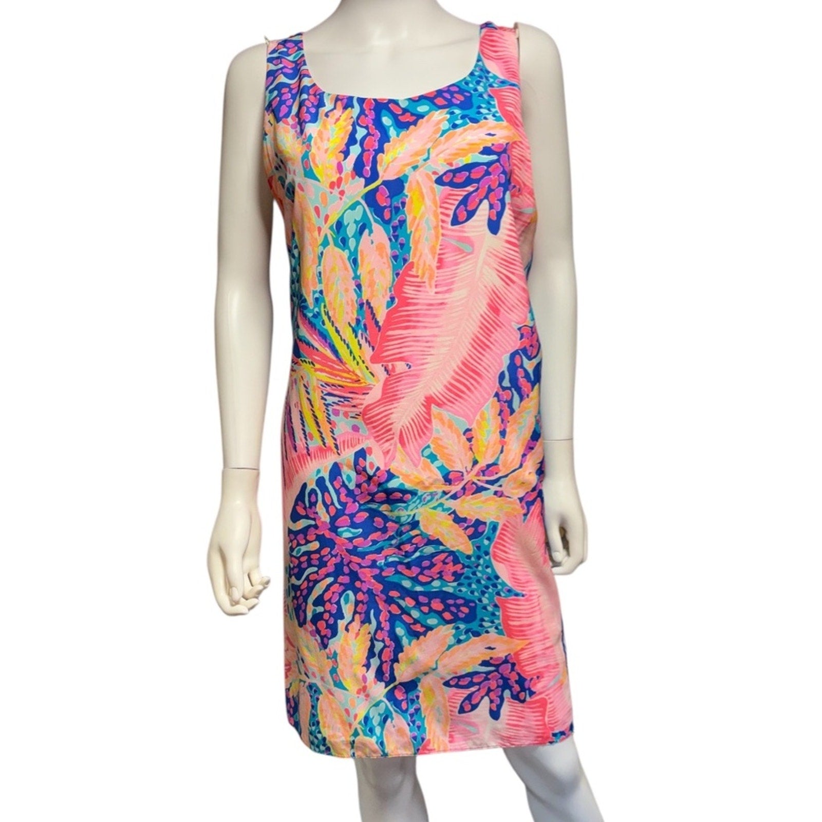 Lilly Pulitzer Jackie Silk Shift Dress - size XL
