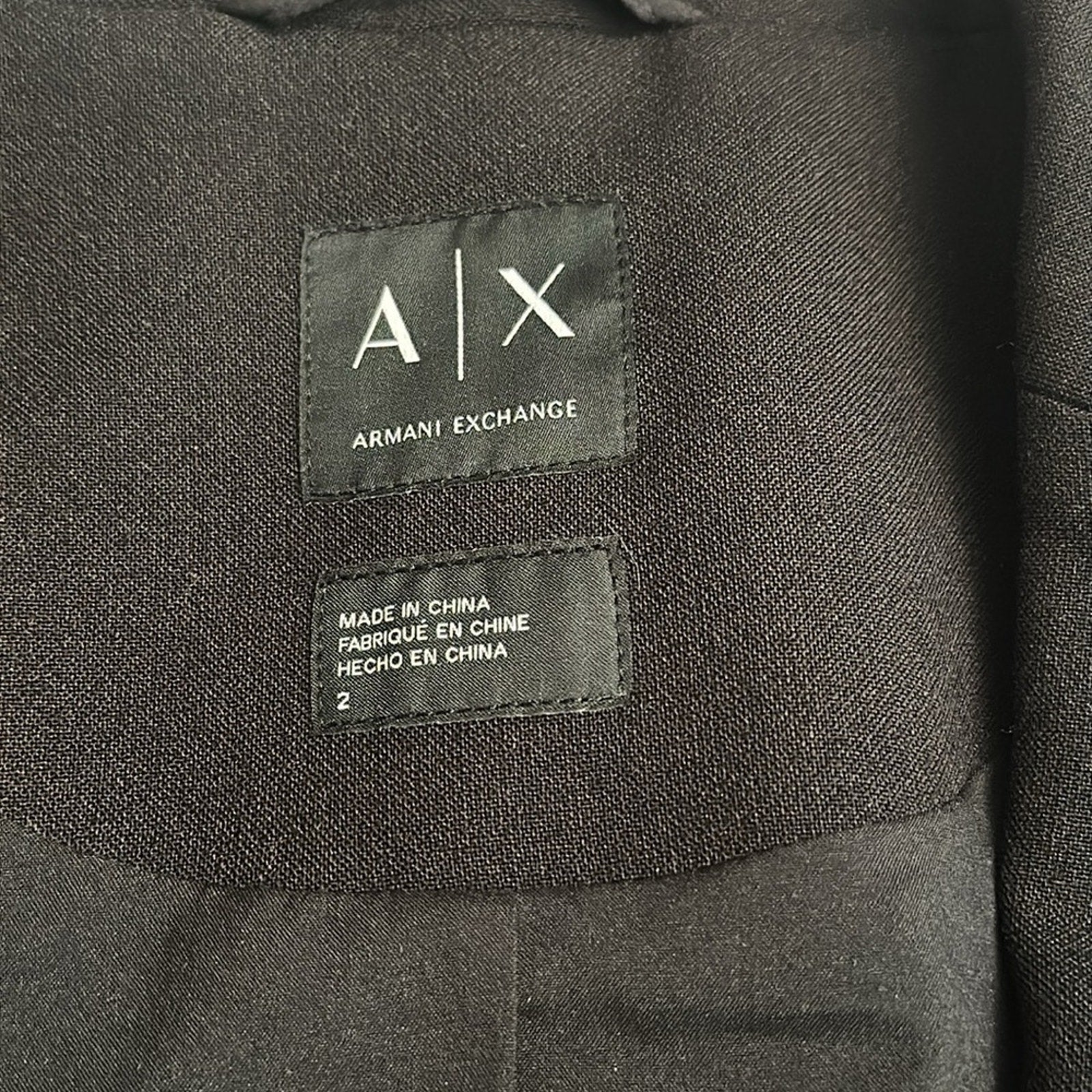 NWT AX Armani Exchange Tailored Jacket - 2
