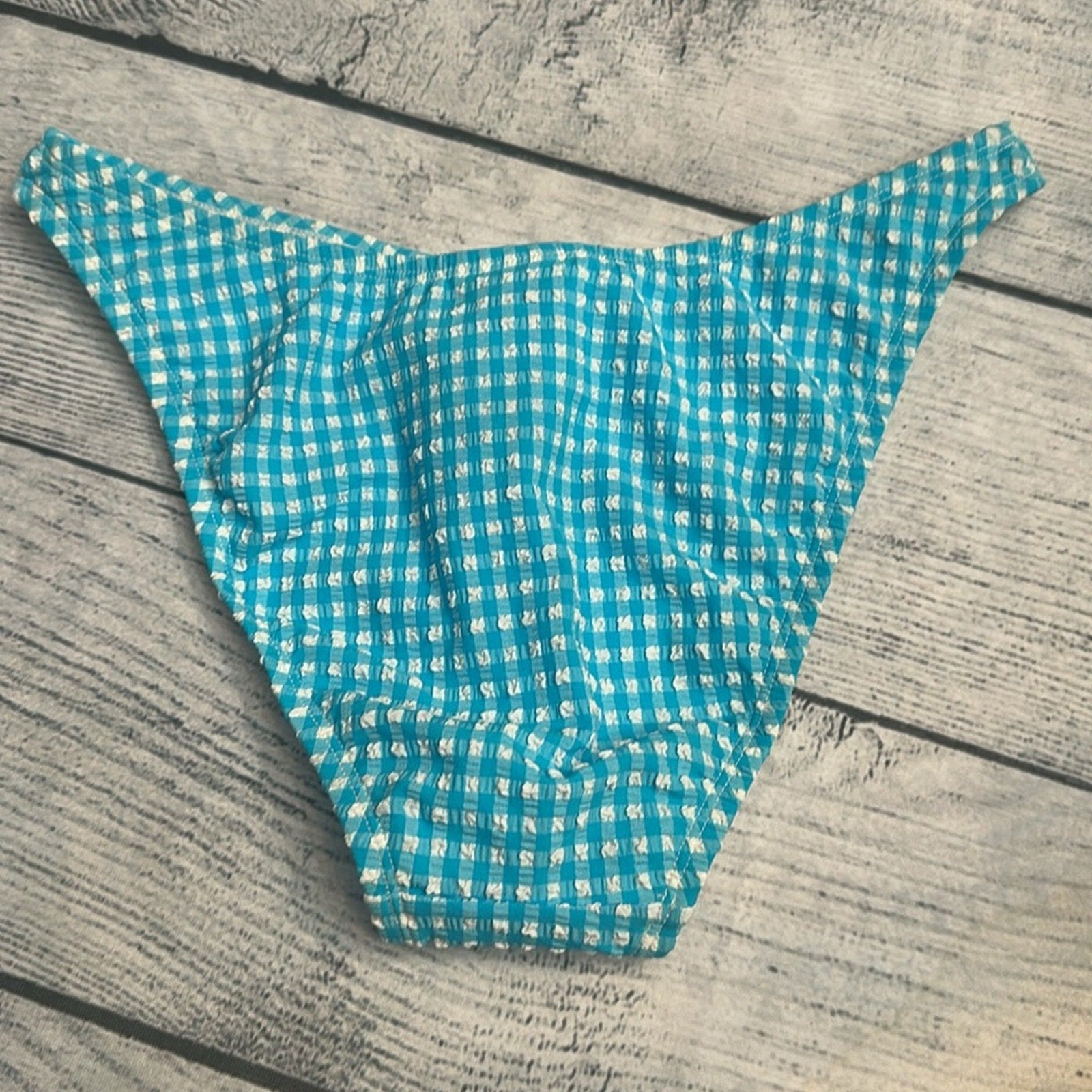 NEW Lilly Pulitzer Pico High-Cut Bikini Bottoms Women’s Striped Blue White - 2