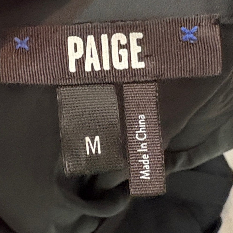 PAIGE Women's Abriana Long Sleeve Button Down Blouse - size M