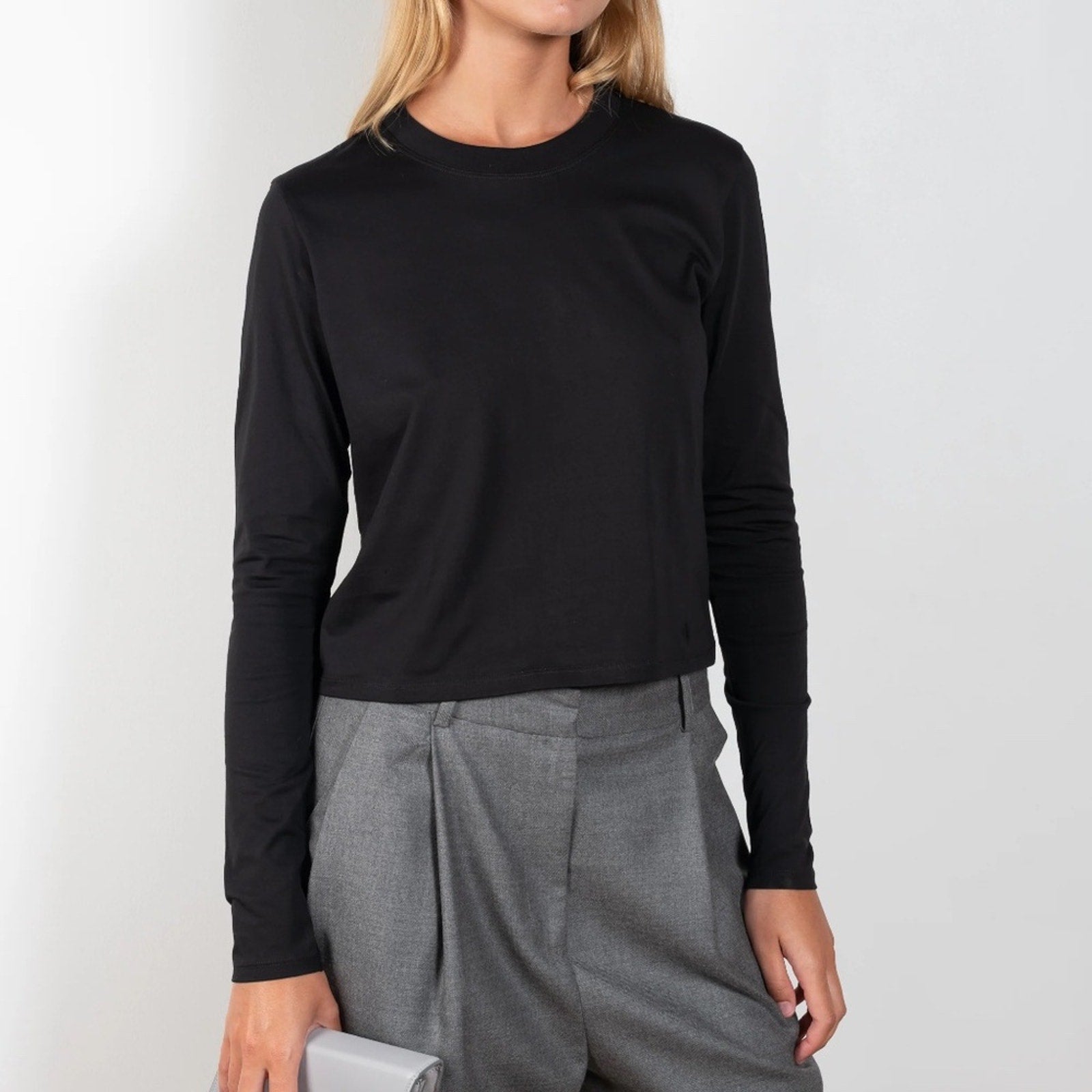 NEW LOULOU STUDIO MASAL LONG SLEEVE SHIRT - size L