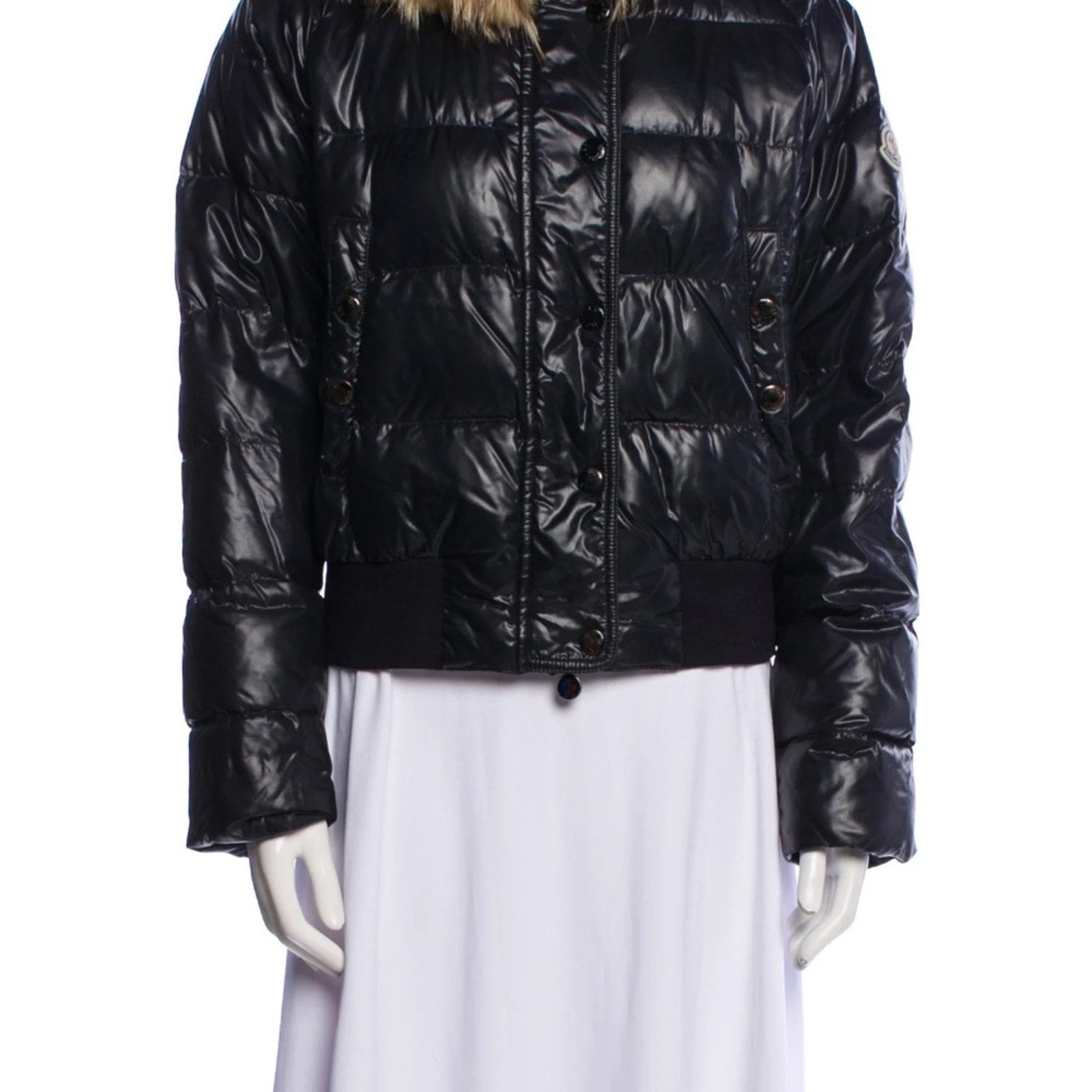 MONCLER Alpin Quilted Down Puffer Jacket Hooded - size 1 (small)